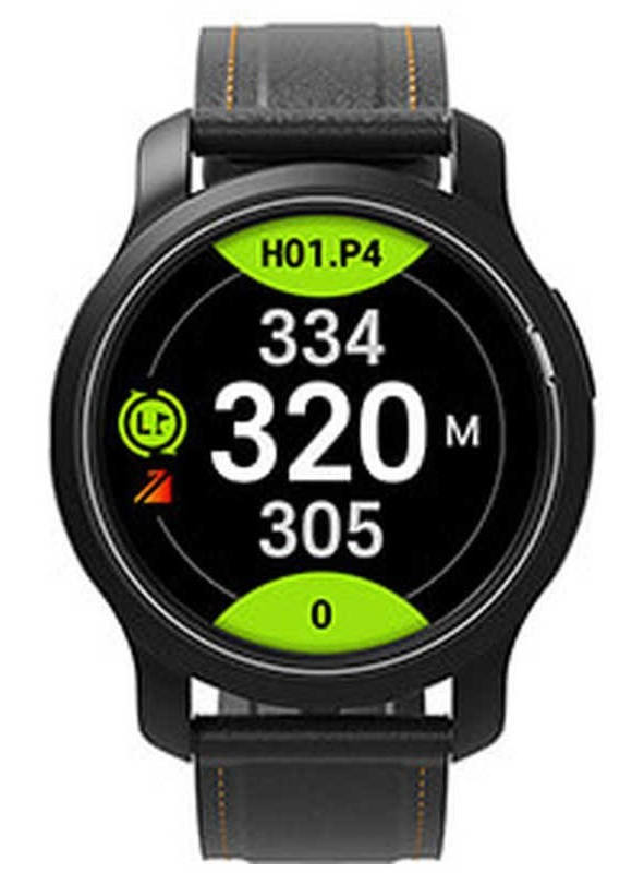 Golf Buddy Aim W12 Gps Golf Watch Smart Rangefinder Touchscreen Black