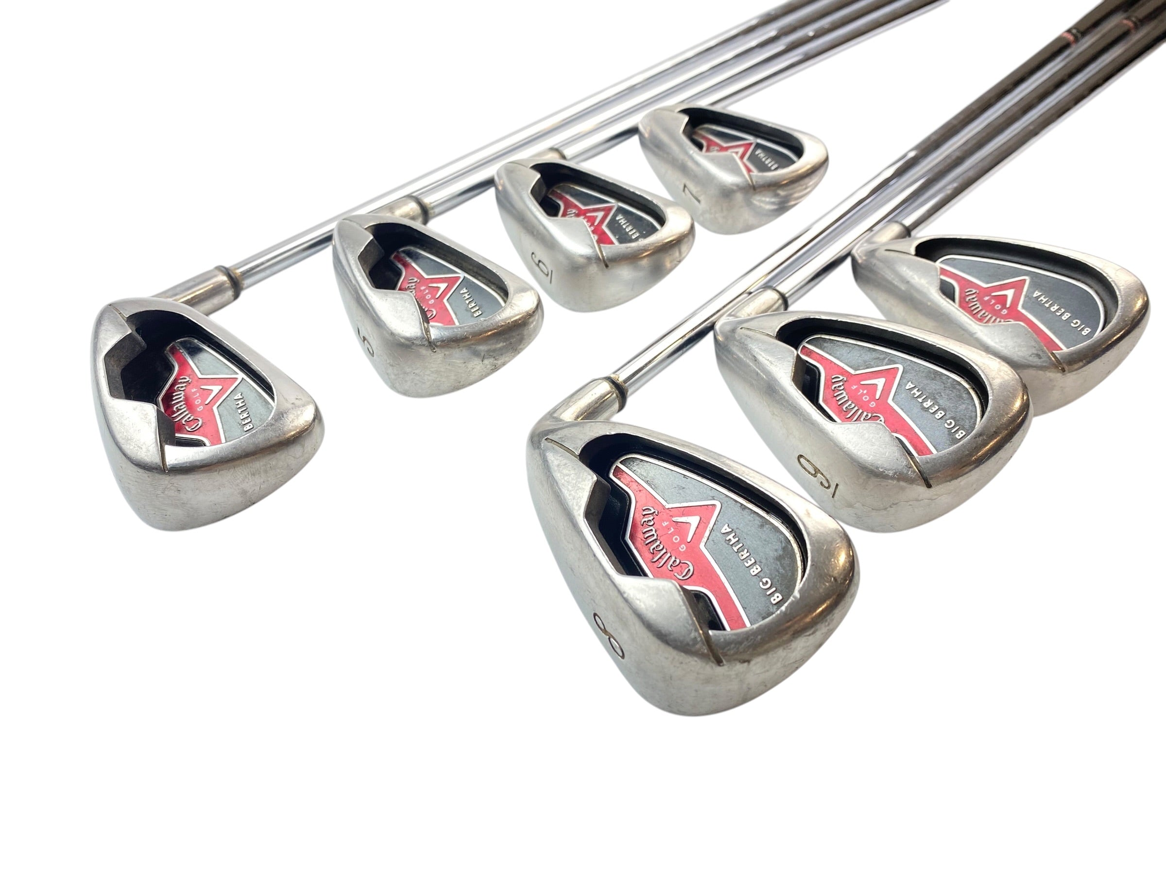 Callaway Big Bertha 2004 Irons / 4-PW / Regular Flex