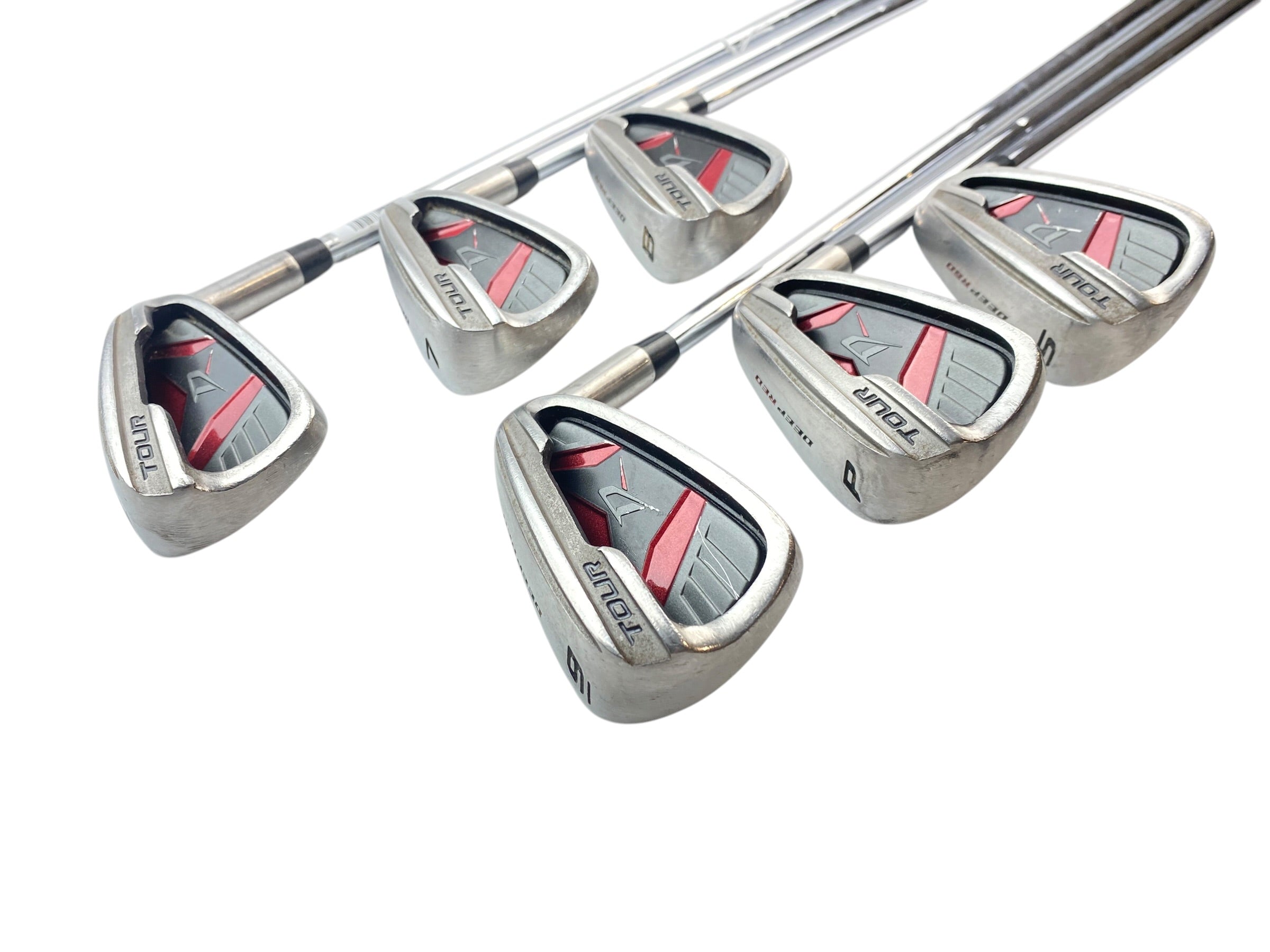 Wilson Deep Red Tour Irons / 6-SW / Regular Flex
