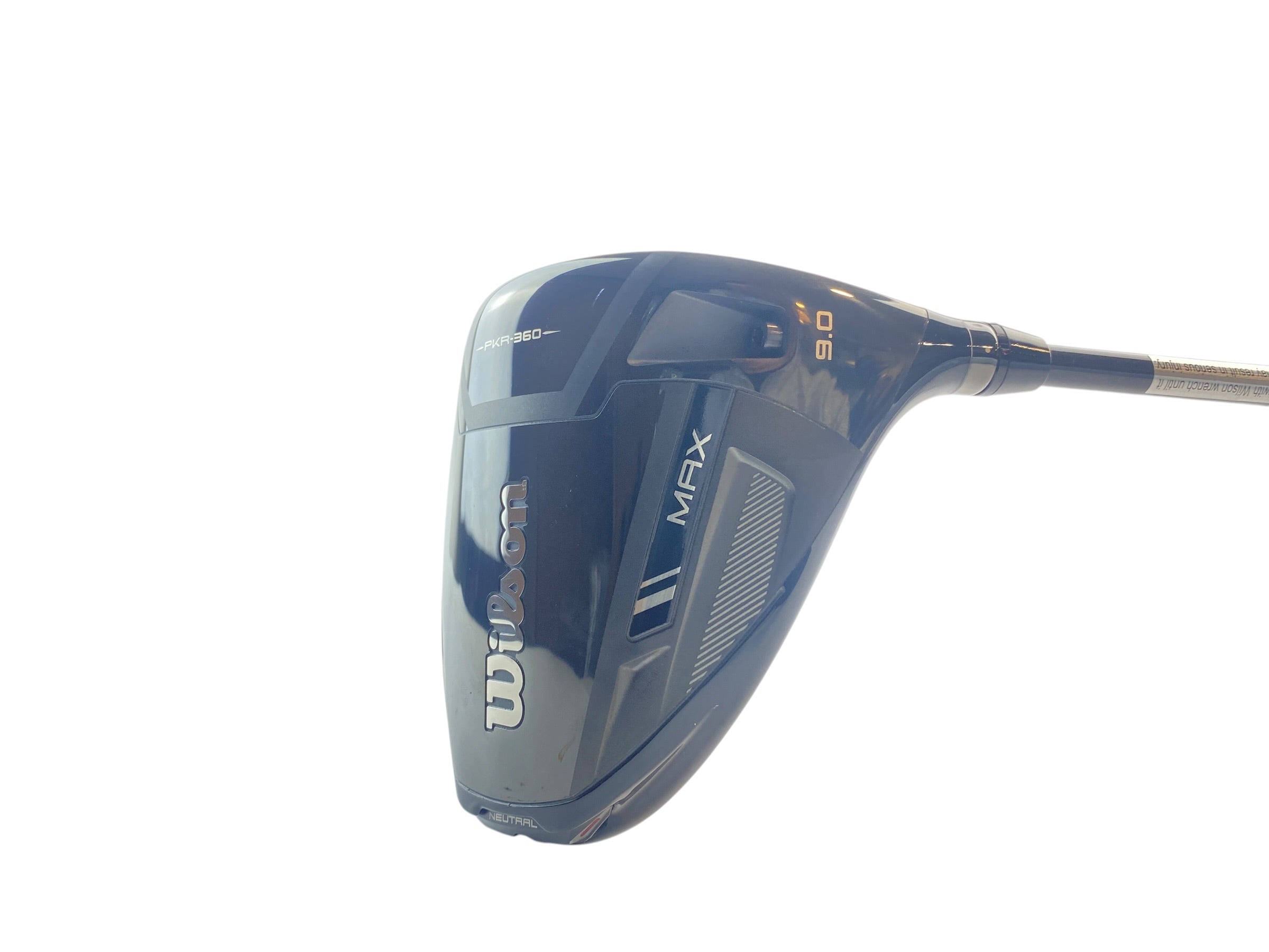 Wilson DYNAPWR Max 2026 Driver / 9 Degree / Stiff Flex
