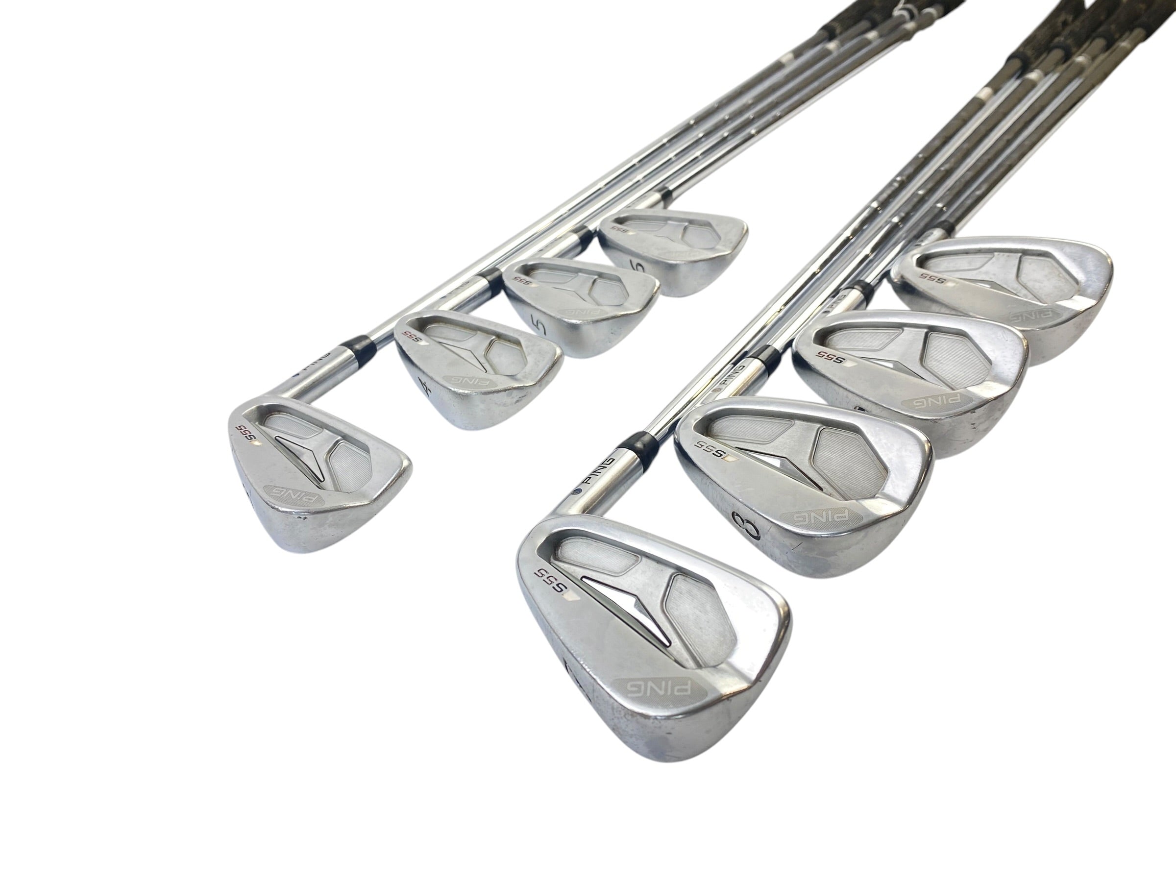 PING S55 Blue Dot Irons / 3-PW / Extra Stiff Flex