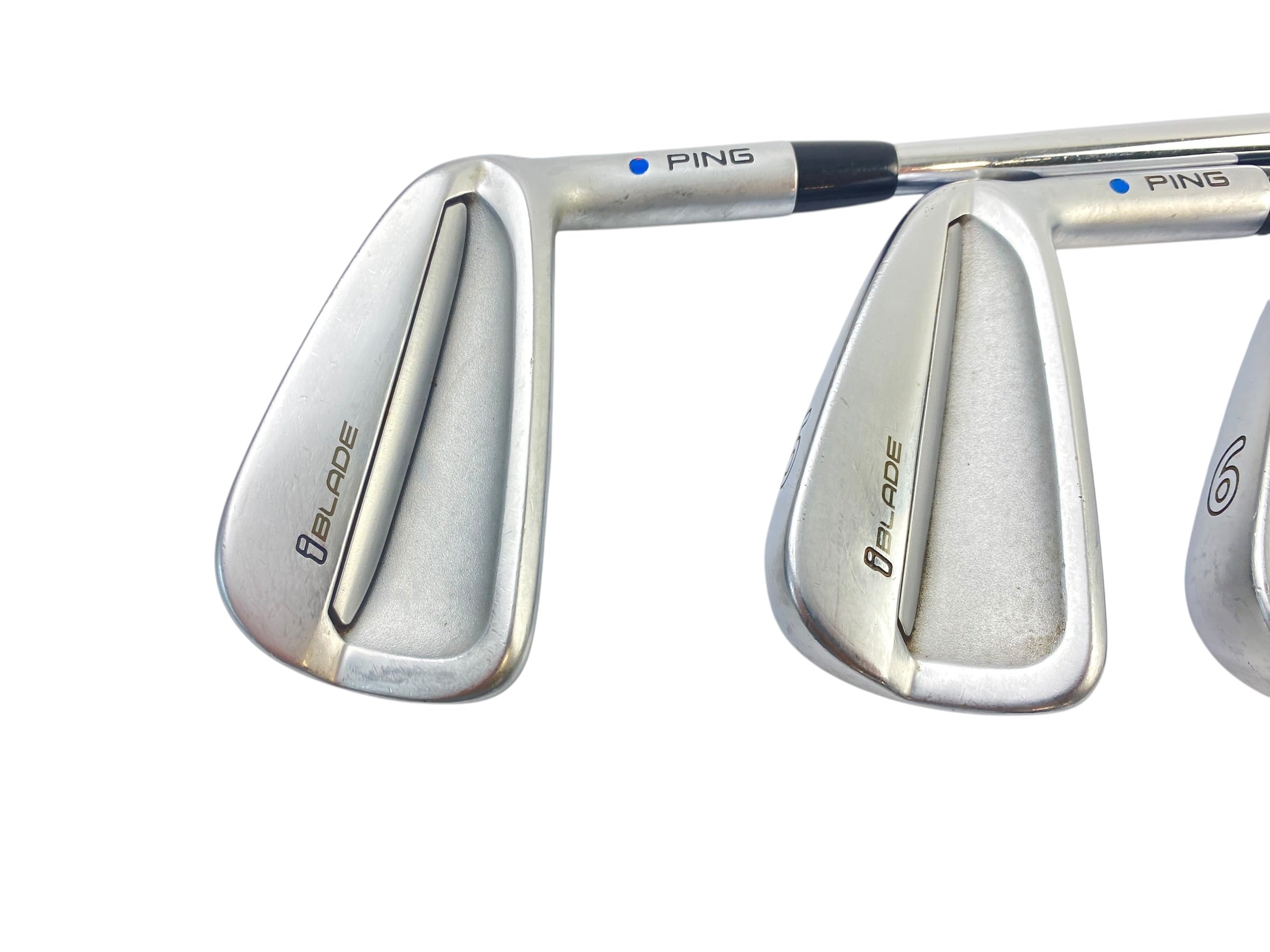 PING iBlade Blue Dot Irons / 4-PW / Stiff Flex