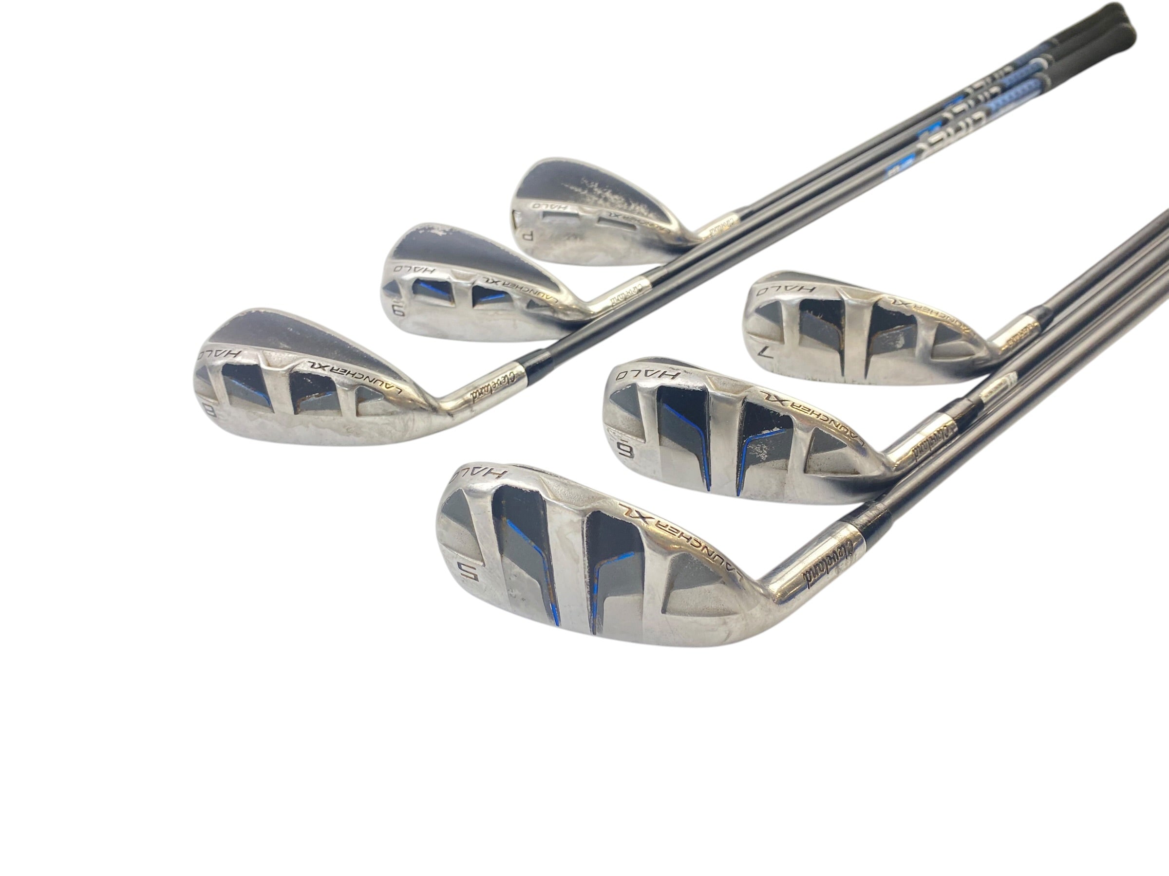 Left Hand Cleveland Launcher XL Halo Irons / 5-PW / Regular Flex
