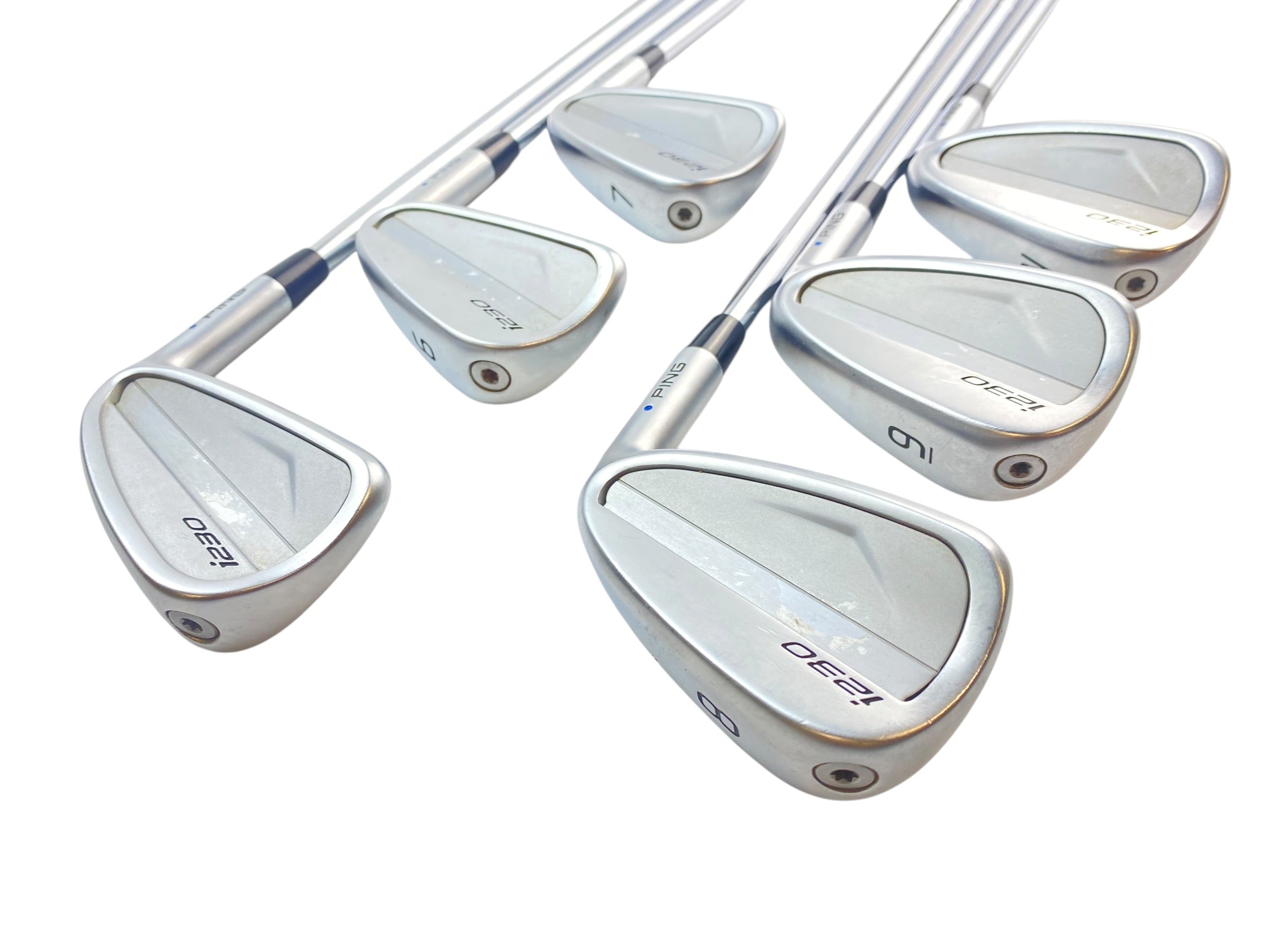 PING i230 Blue Dot Irons / 5-PW / Stiff Flex