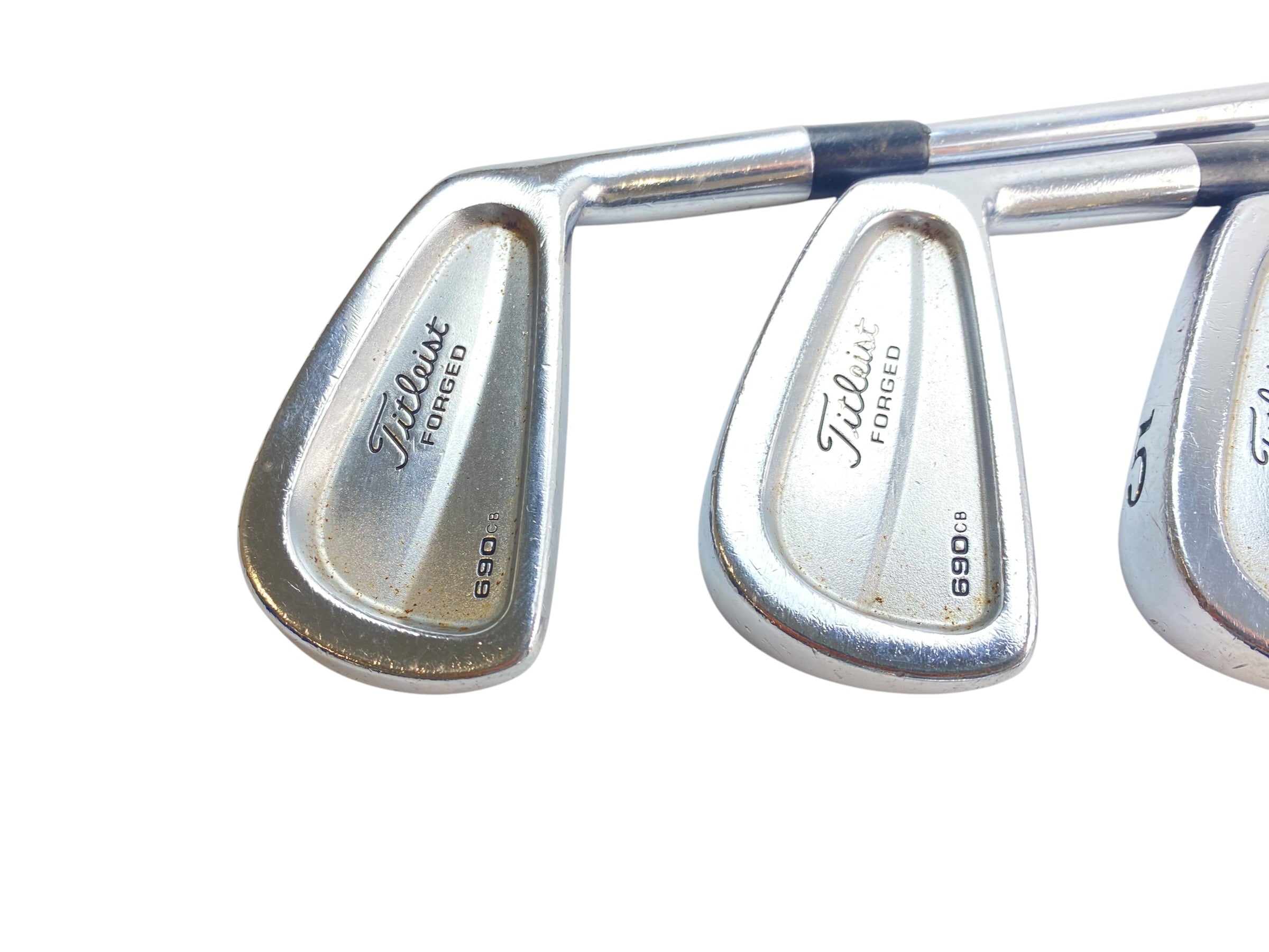 Titleist 690CB Irons / 3-PW / Stiff Flex