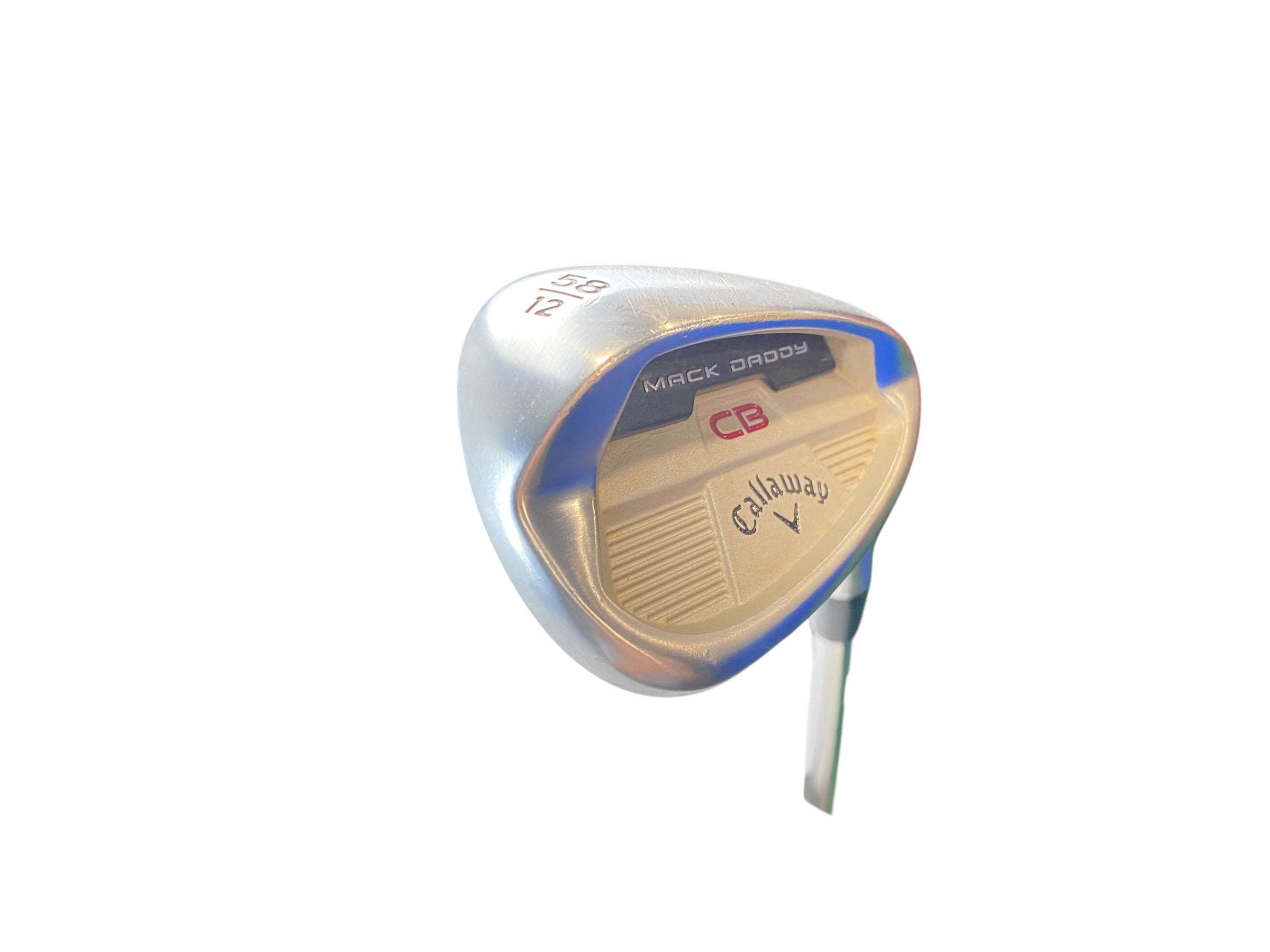 Callaway Mack Daddy CB Lob Wedge / 58 Degree / Wedge Flex