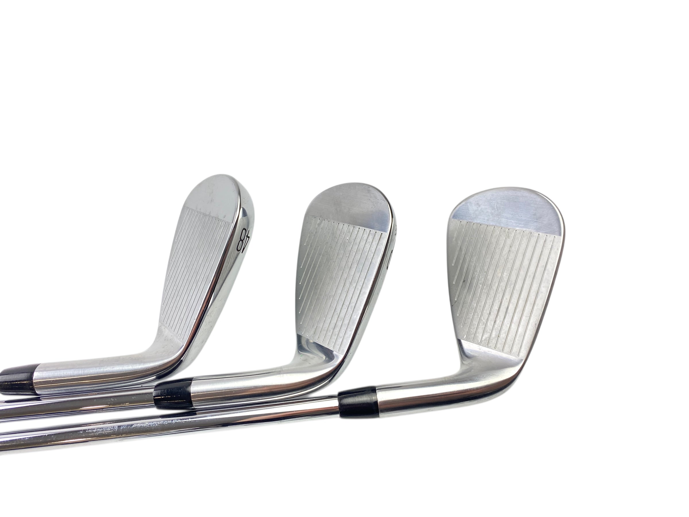 Left Hand Titleist T350 Irons / 5-GW / Regular Flex