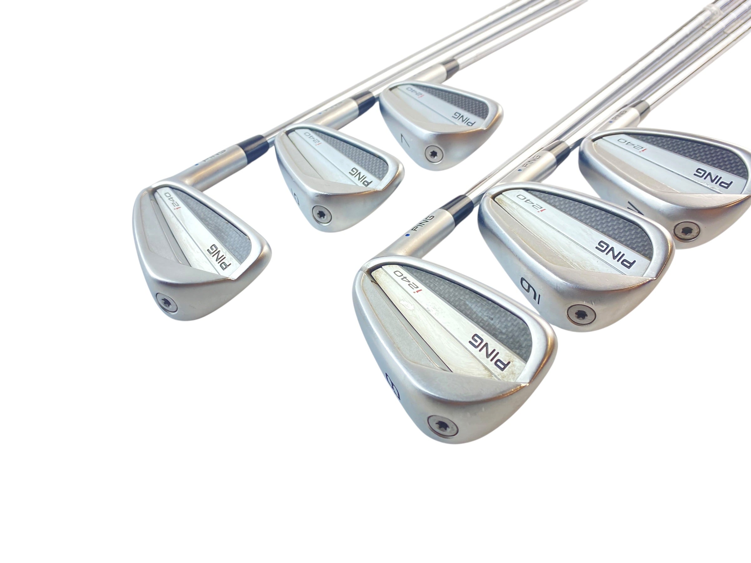 PING i240 Blue Dot Irons / 5-PW / Stiff Flex