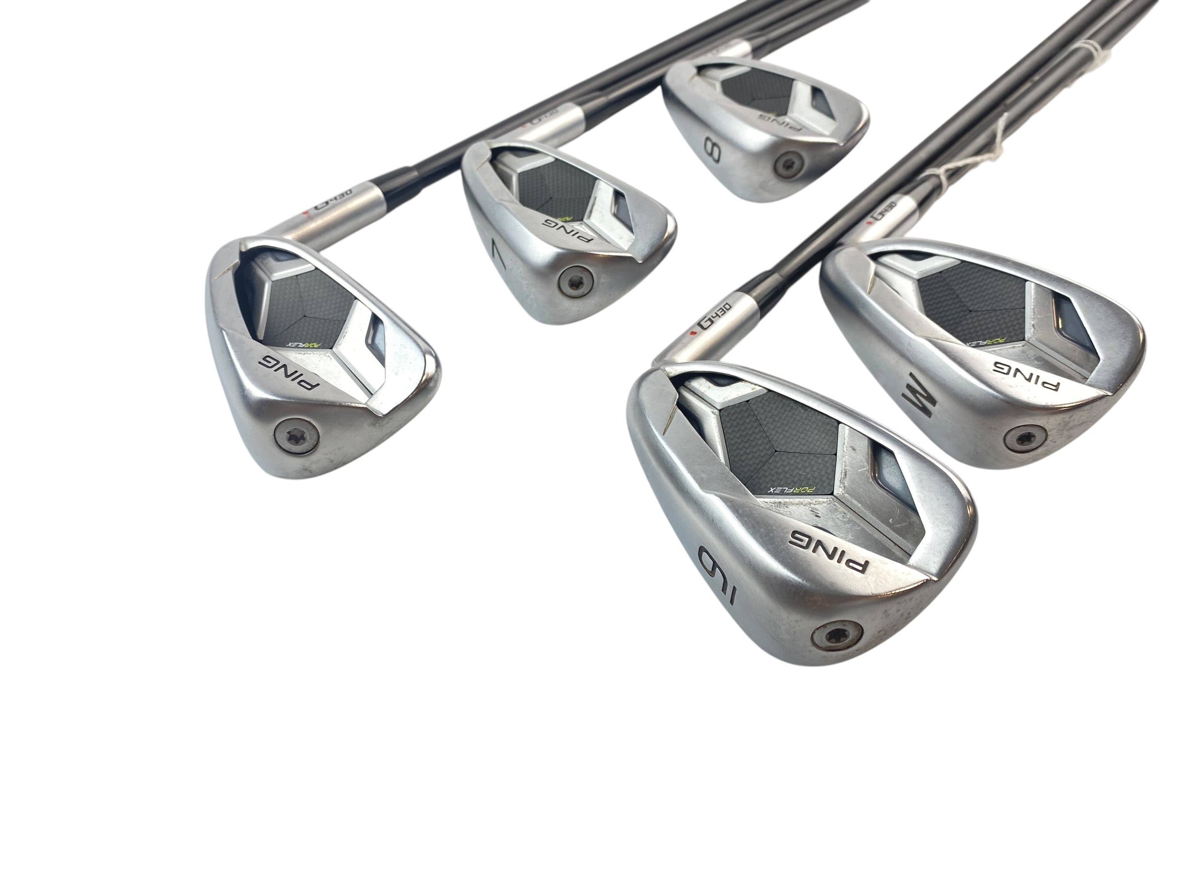 PING G430 Red Dot Irons / 6-PW / Regular Flex