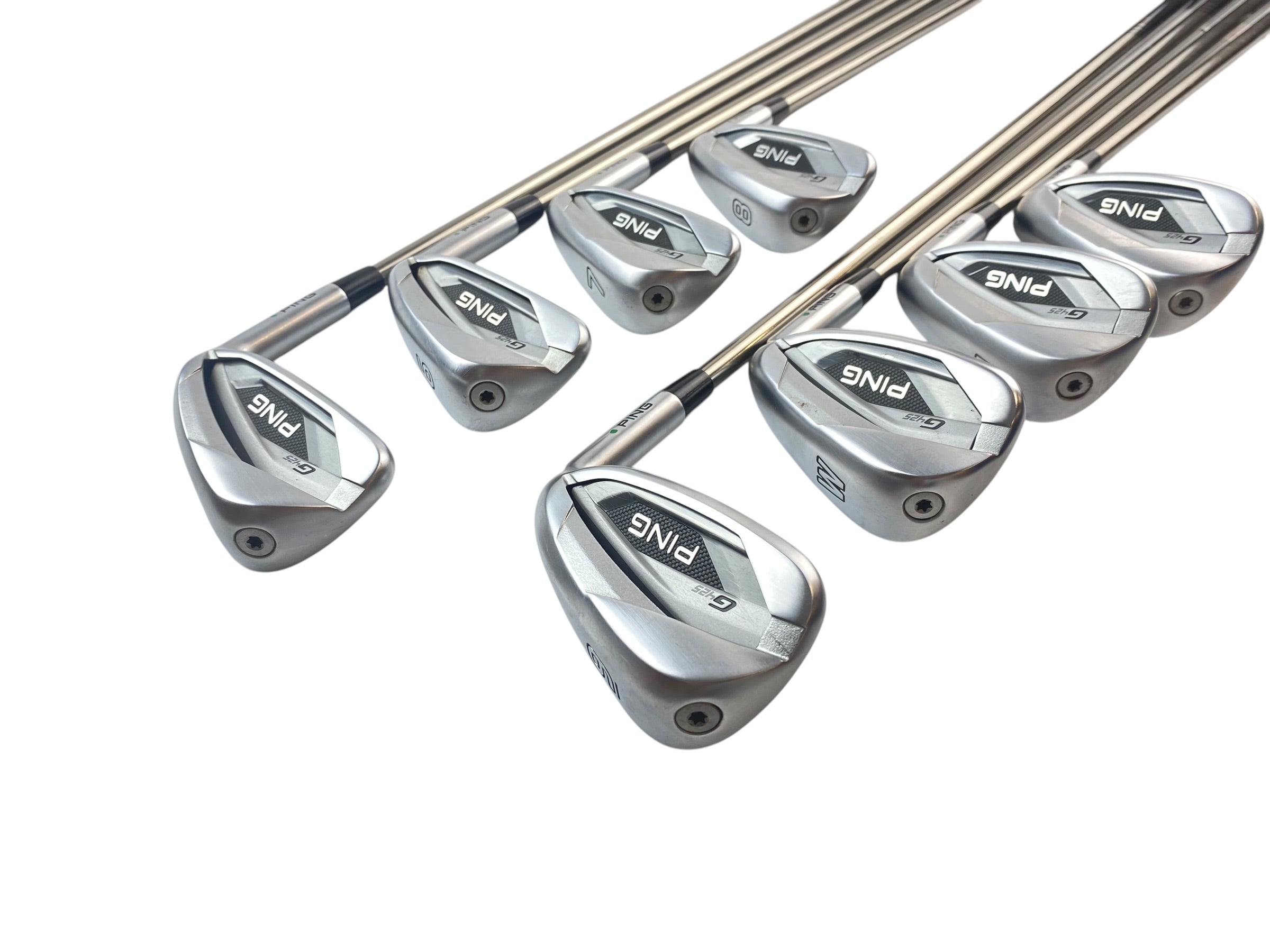 PING G425 Green Dot Irons / 5-SW / Regular Flex