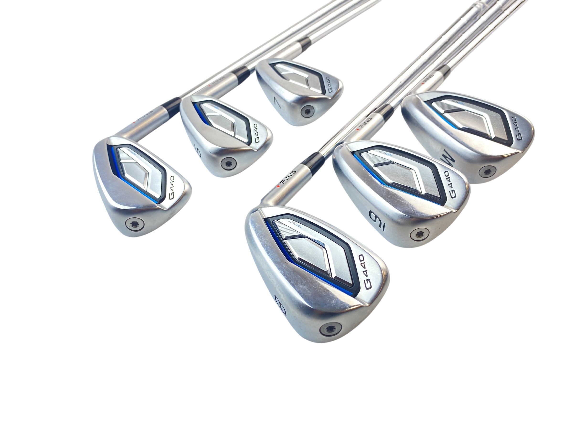 PING G440 Red Dot Irons / 5-PW / Stiff Flex