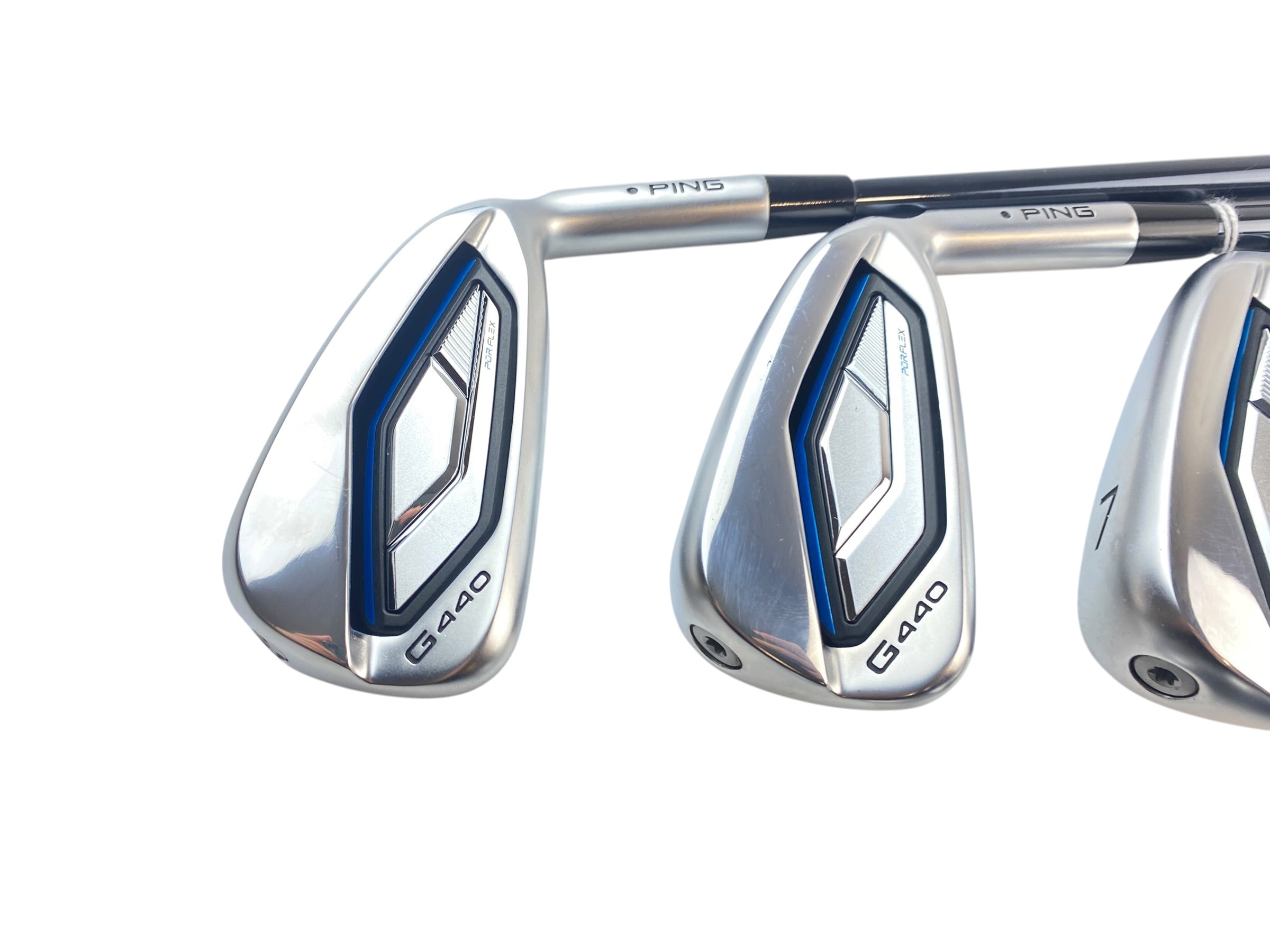 PING G440 Black Dot Irons / 5-9 / Regular Flex