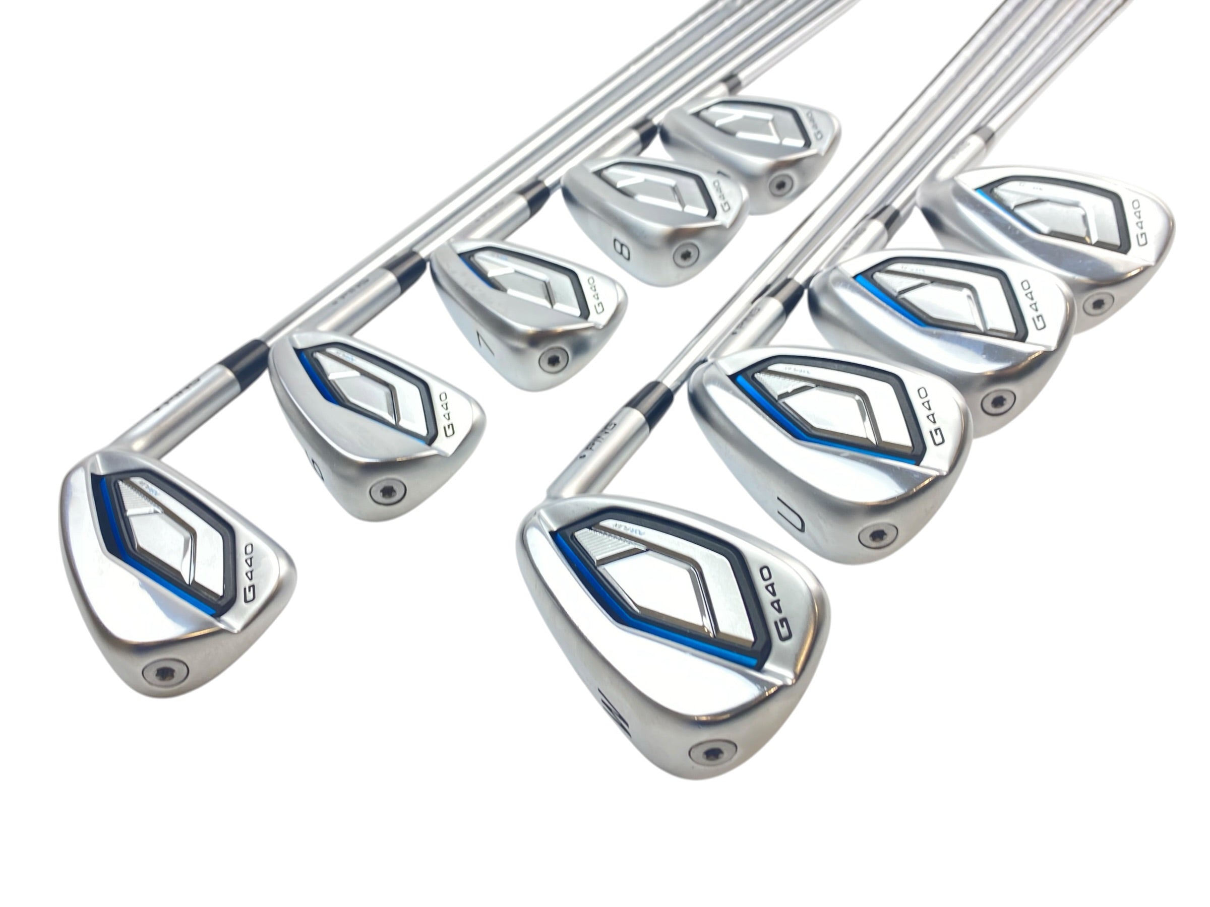 PING G440 Black Dot Irons / 5-SW / Regular Flex