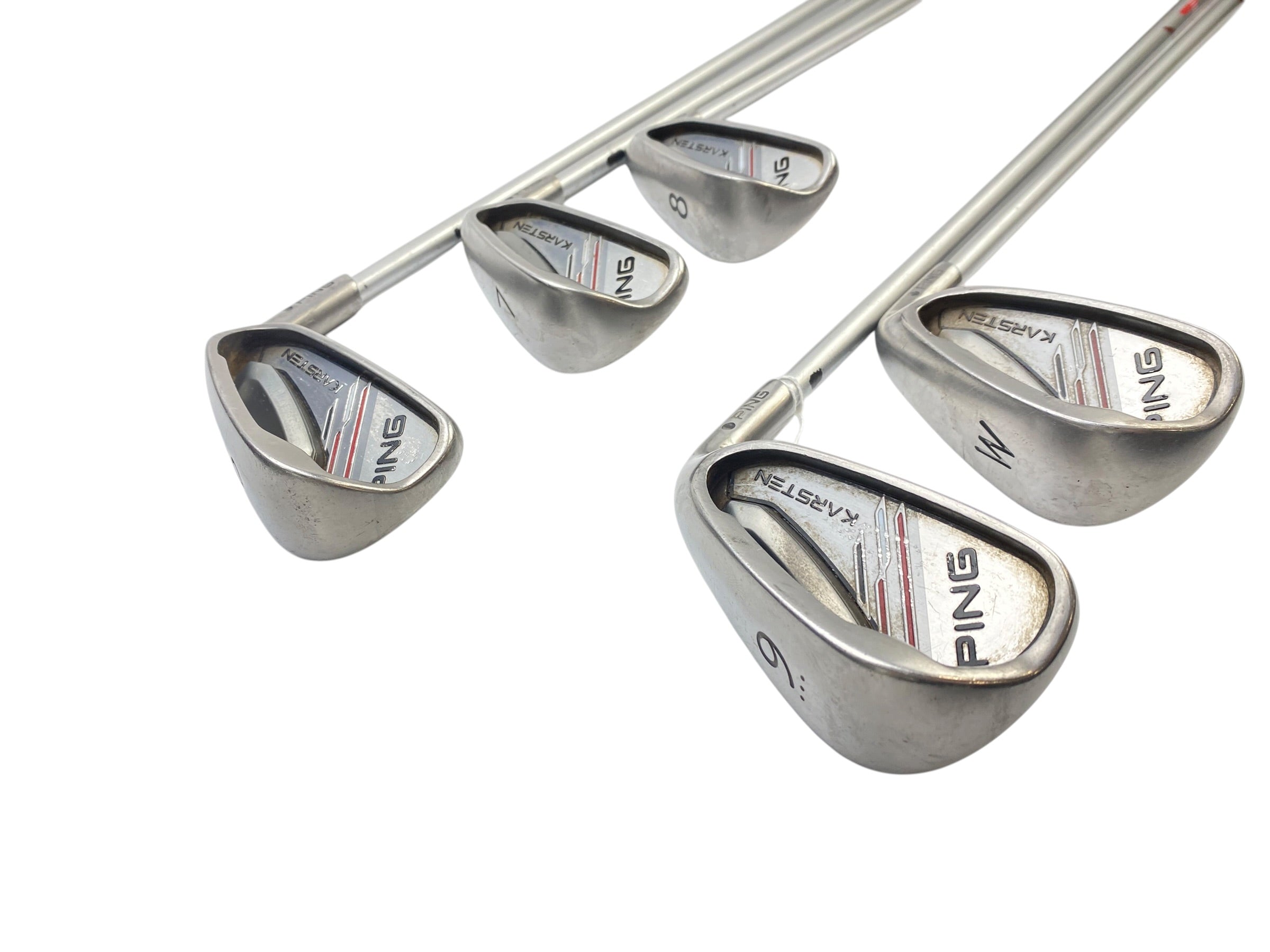 PING Karsten Black Dot 2014 Irons / 6-PW / Senior Flex