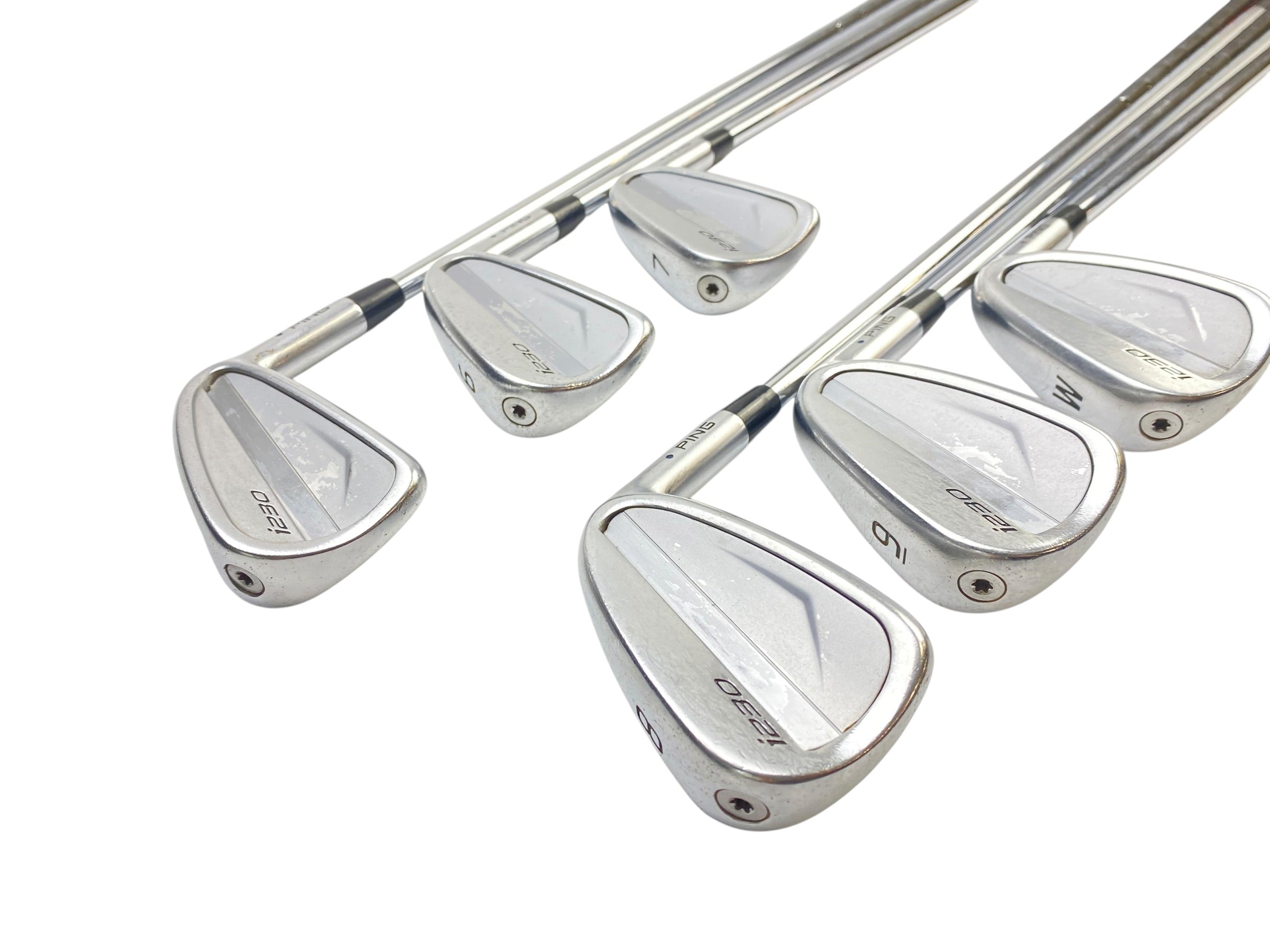 PING i230 Black Dot Irons / 5-PW / Stiff Flex