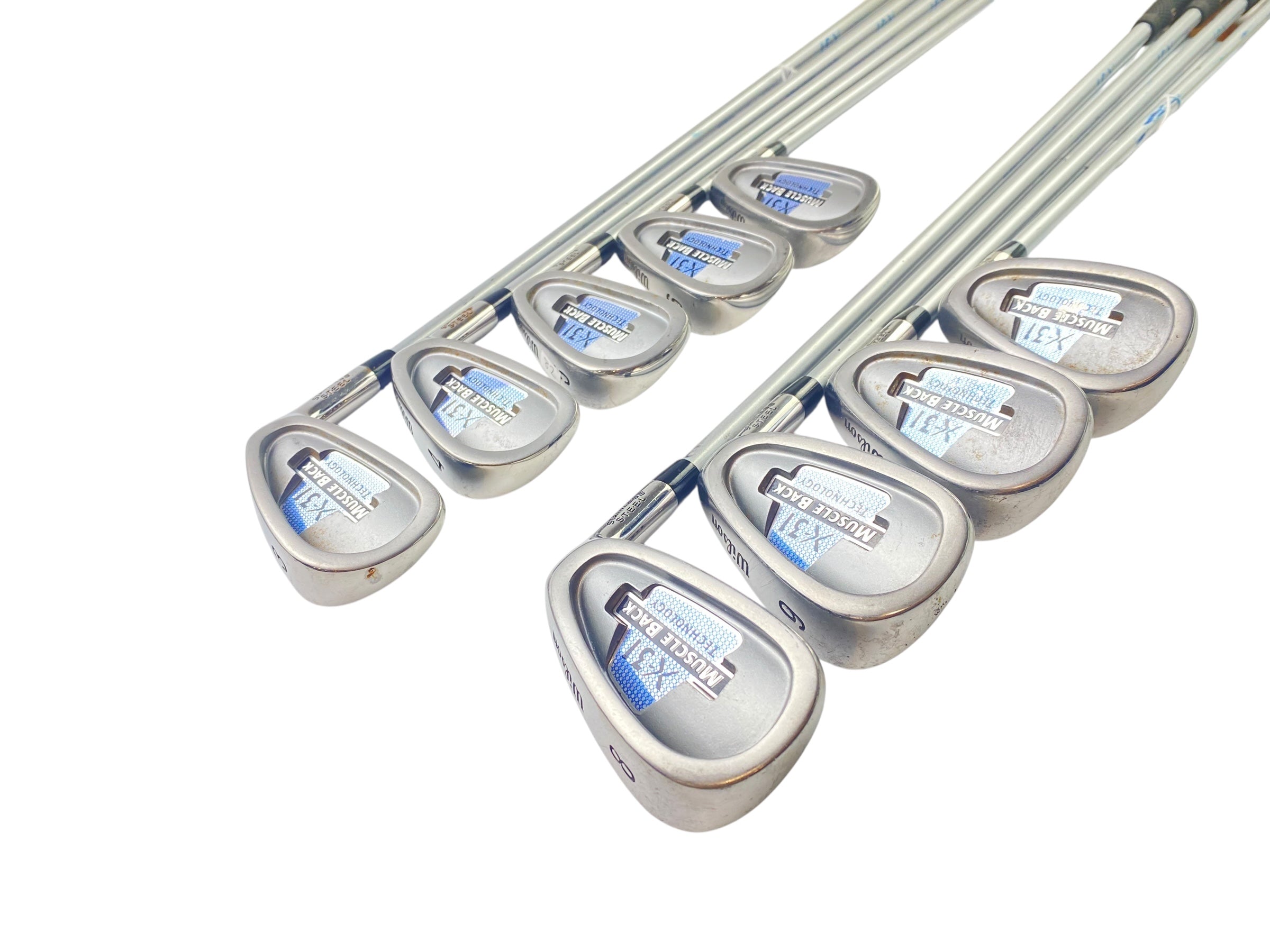 Wilson X-31 Muscle back Irons / 3-SW / Ladies Flex