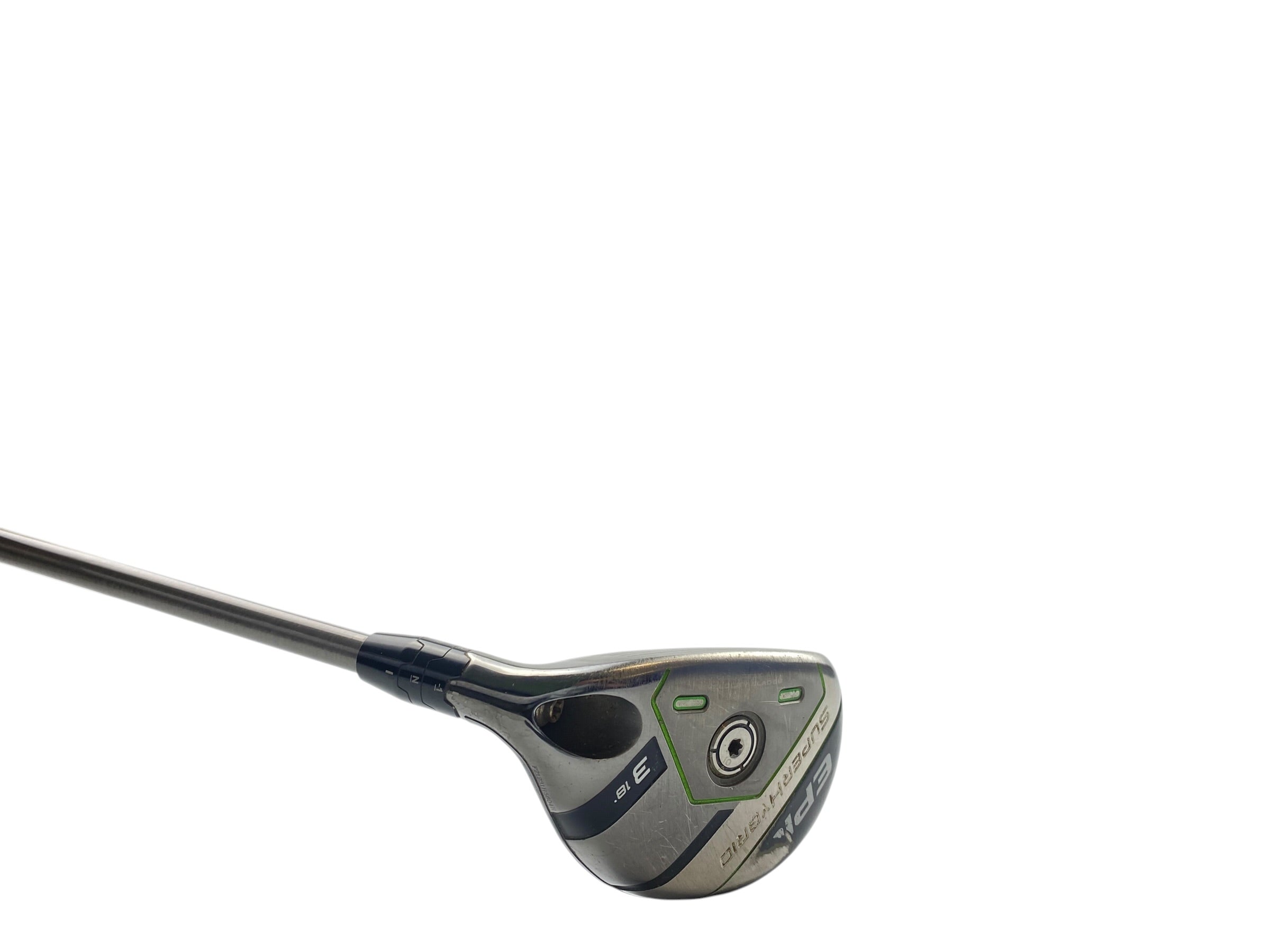 Left Hand Callaway Epic Super 4 Hybrid / 18 Degree / Stiff Flex