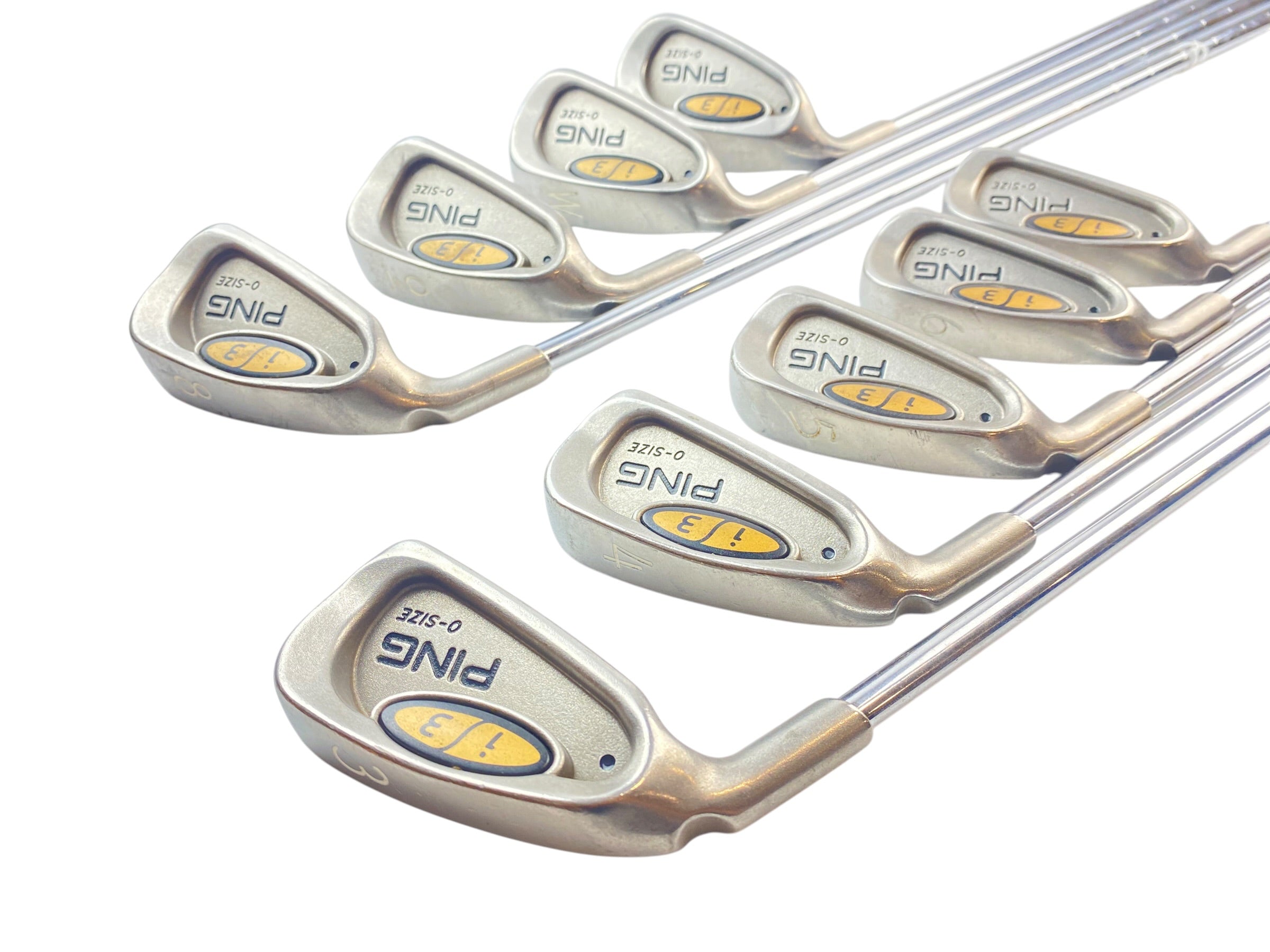 Left Hand PING i3 O-Size Irons / 3-SW / Regular Flex