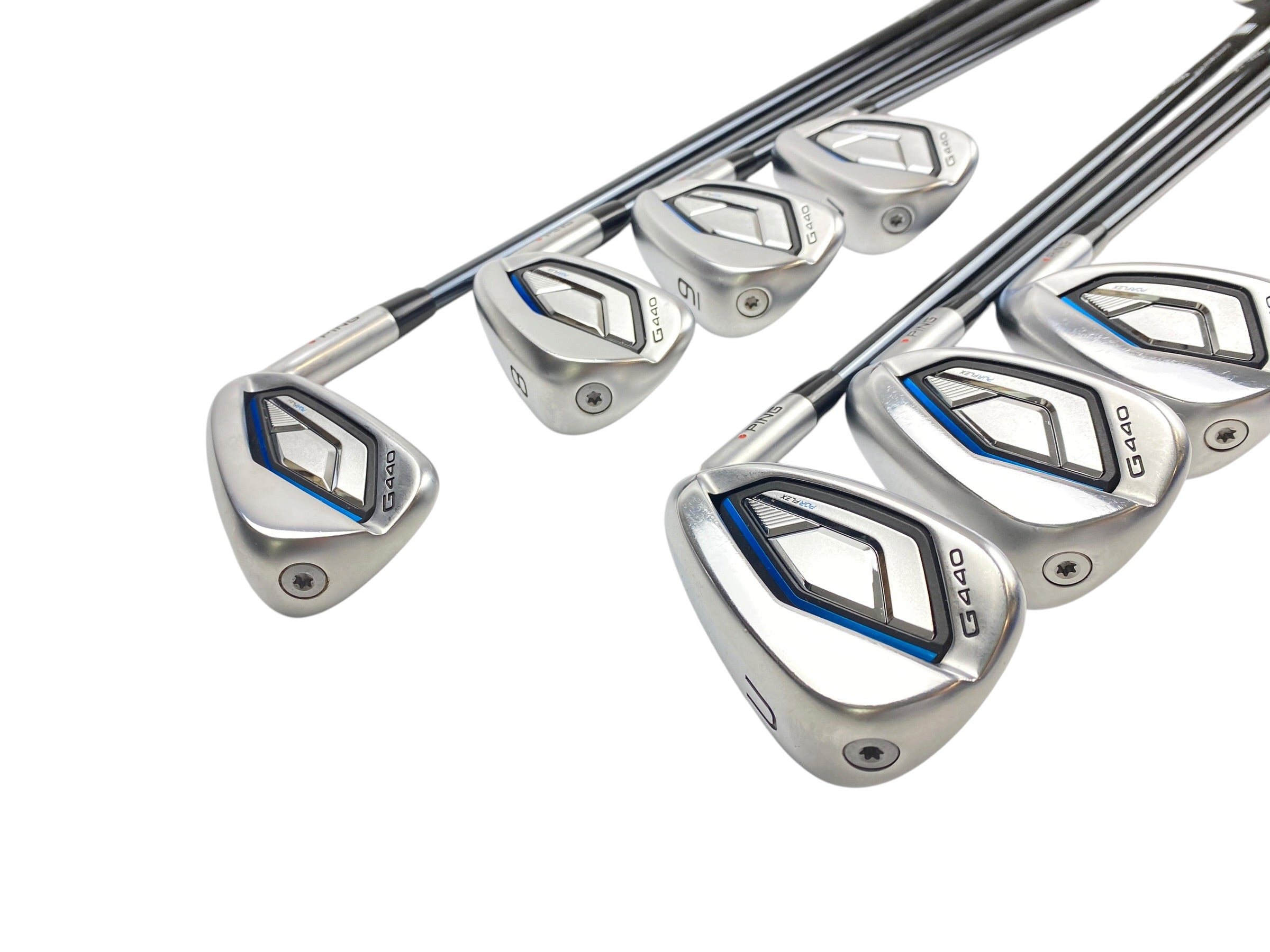 PING G440 Orange Dot Irons / 7-SW / Regular Flex