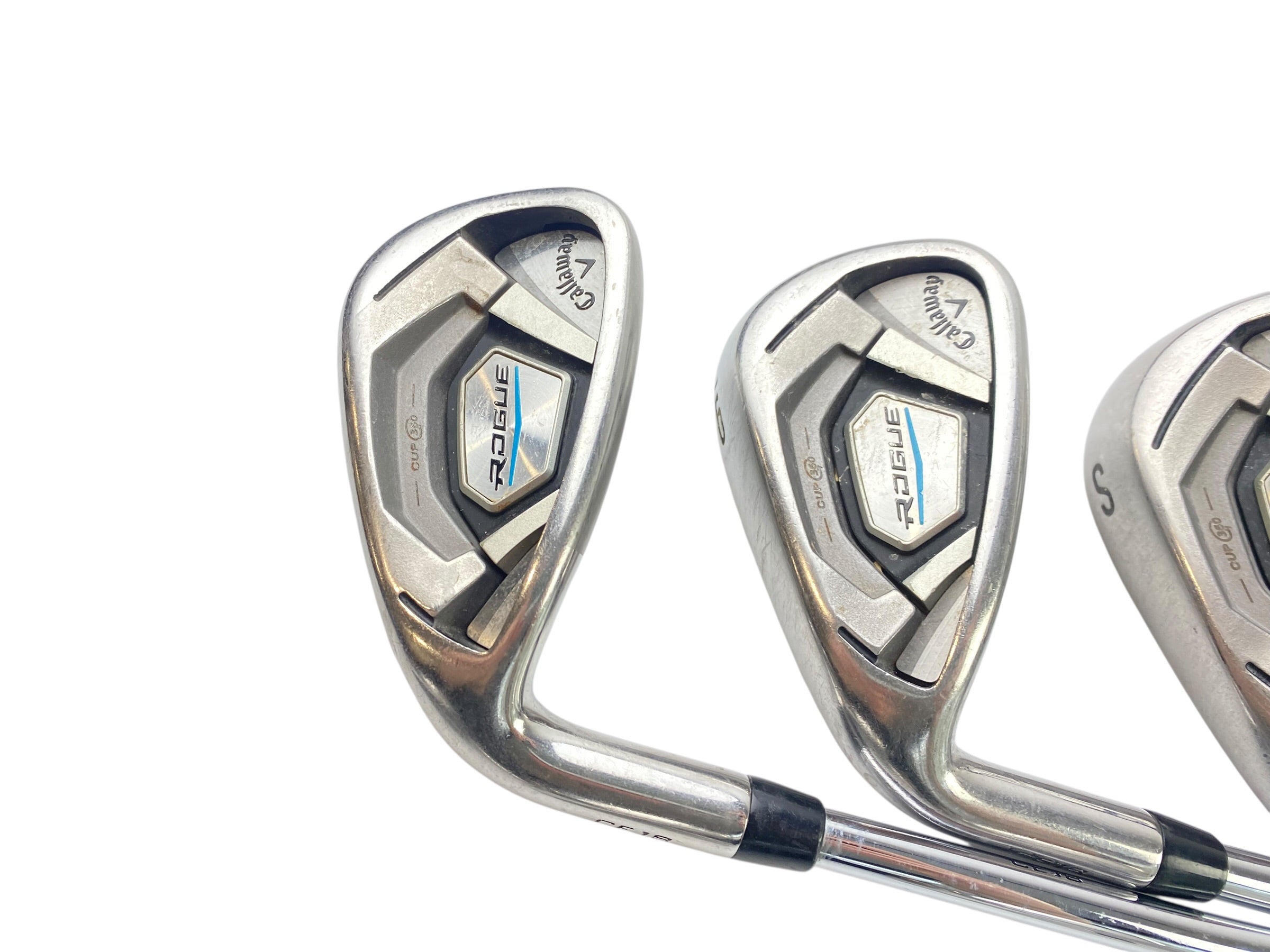 Left Hand Callaway Rogue CF18 Irons / 5-SW / Regular Flex