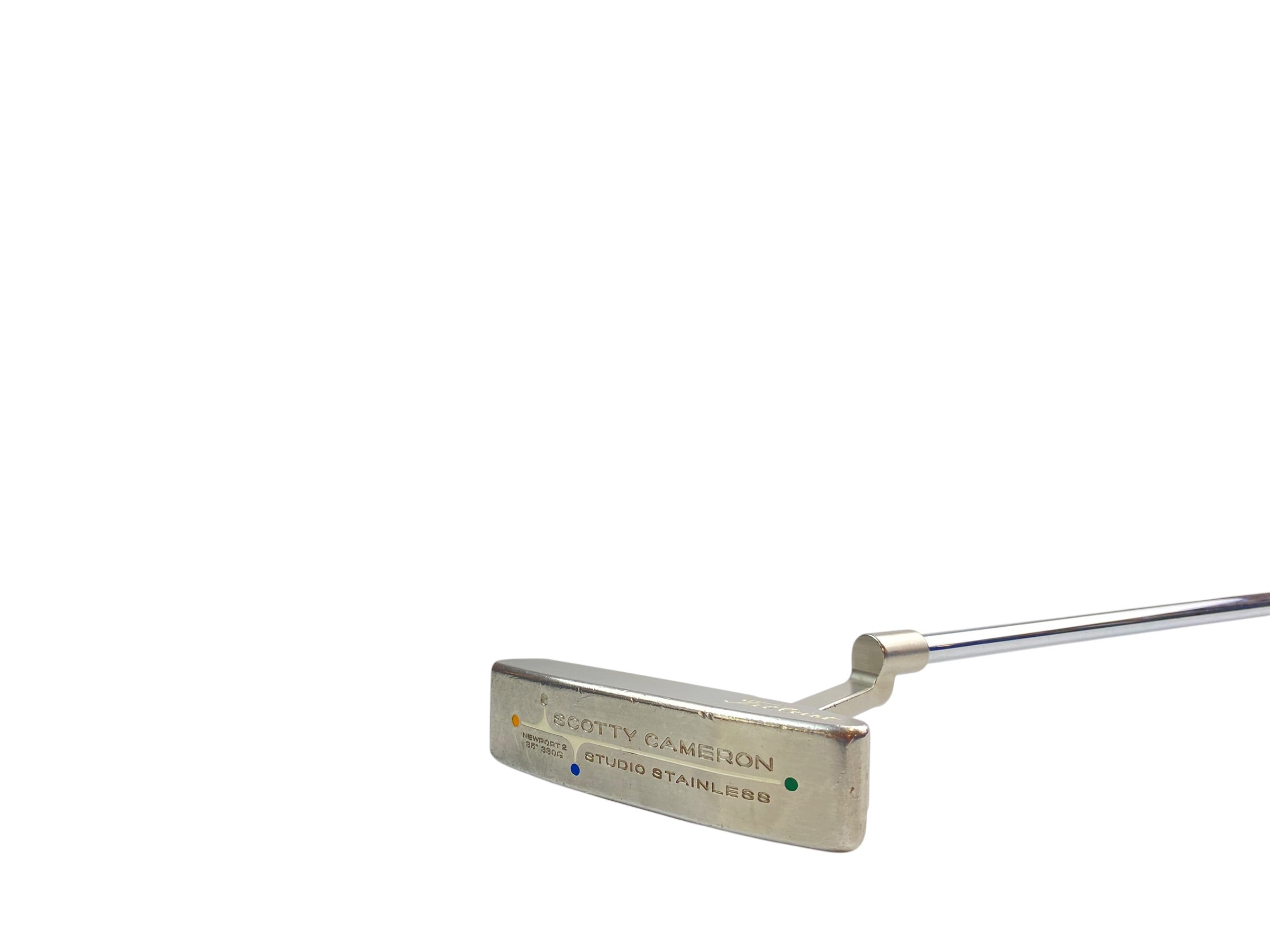 Scotty Cameron Studio Stainless Newport 2 Putter / 33 Inch