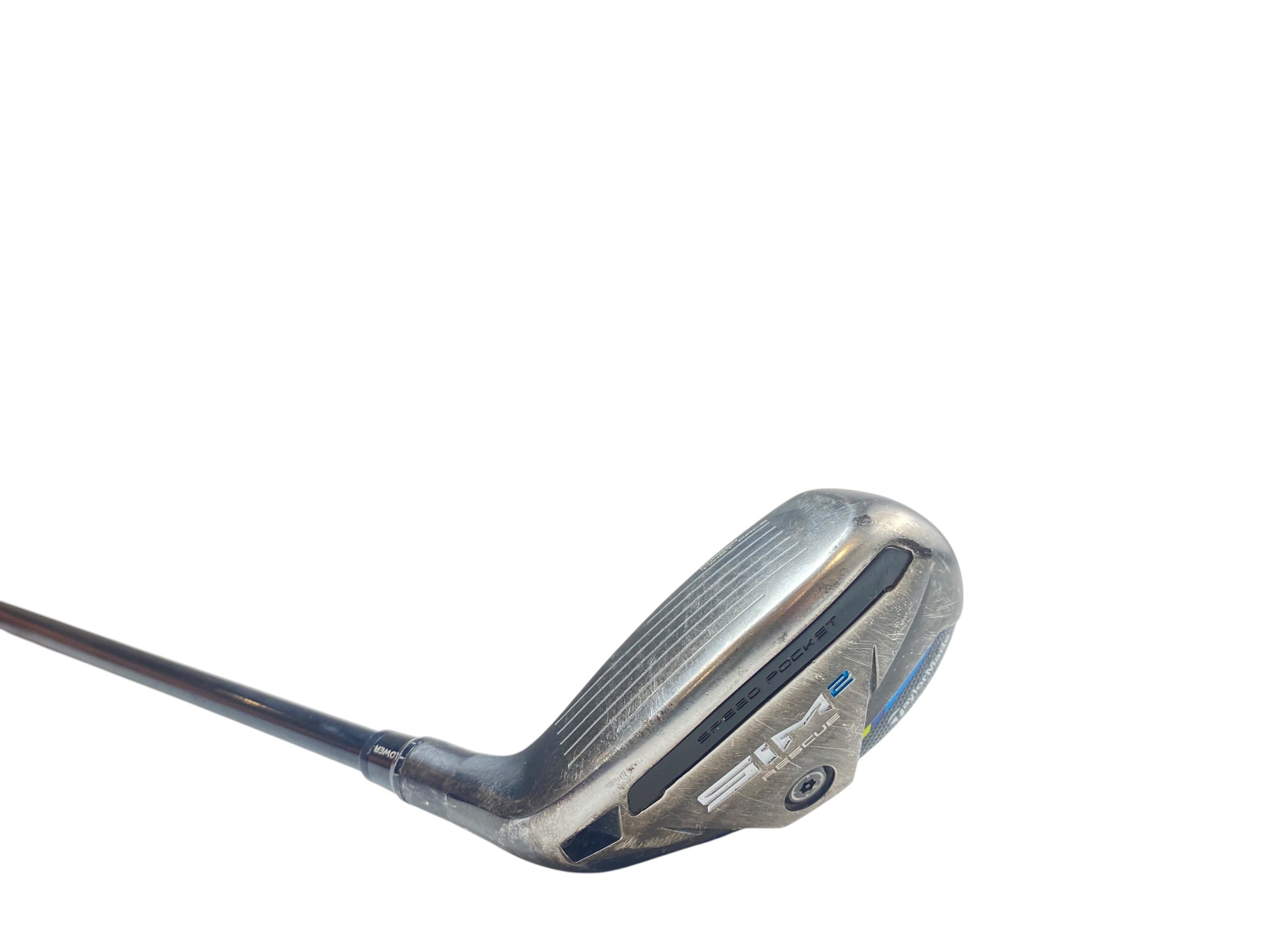 Left Hand Taylormade Sim2 4 Hybrid / 22 Degree / Regular Flex