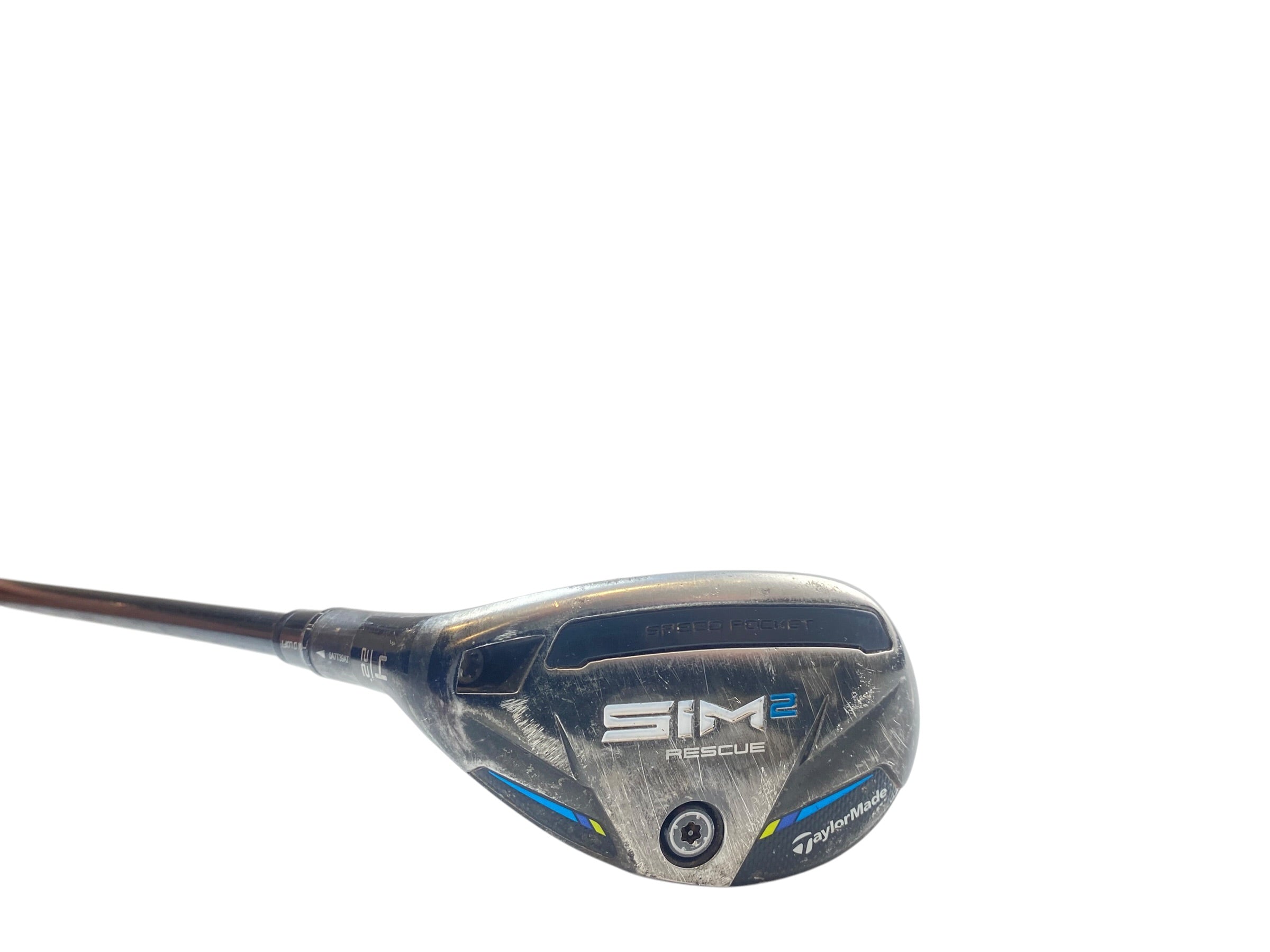 Left Hand Taylormade Sim2 4 Hybrid / 22 Degree / Regular Flex