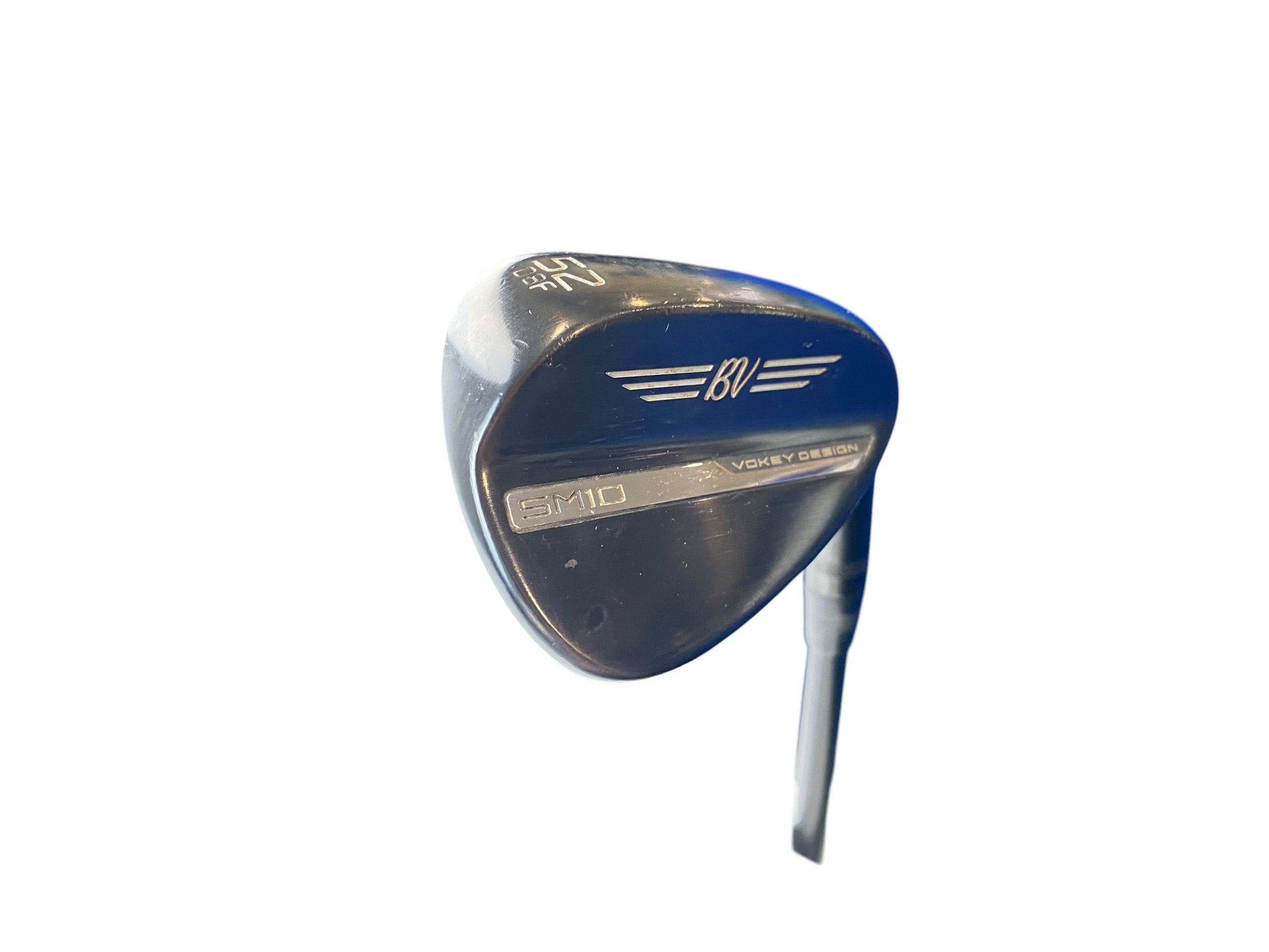 Titleist Vokey SM10 Black Vapor Gap Wedge / 52 Degree / Wedge Flex