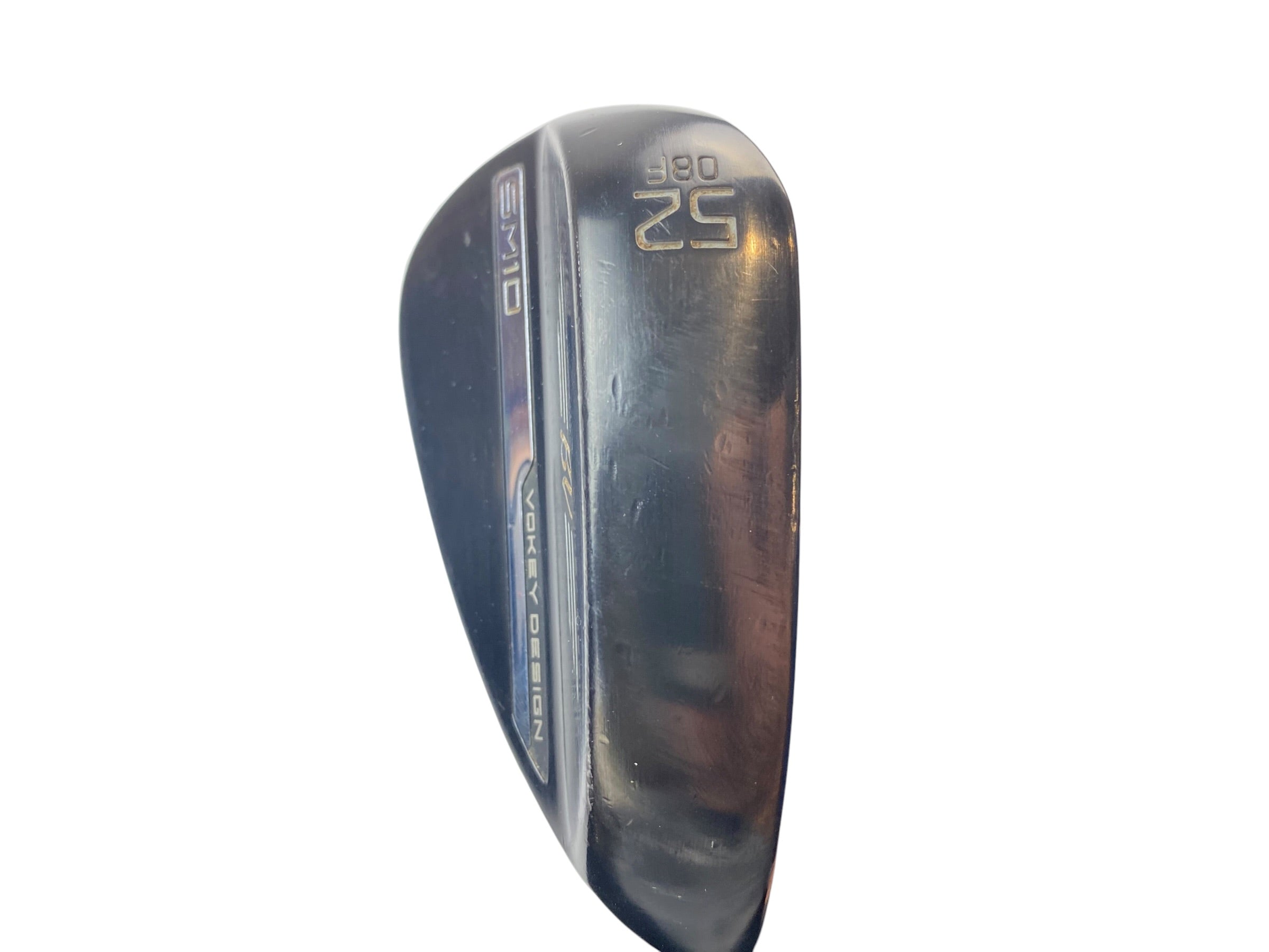 Titleist Vokey SM10 Black Vapor Gap Wedge / 52 Degree / Wedge Flex