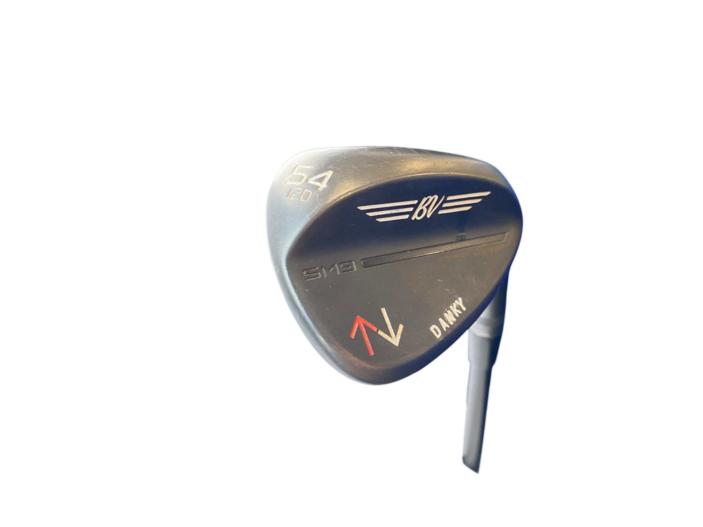 Titleist Vokey SM9 Black Sand Wedge / 54 Degree / Stiff Flex