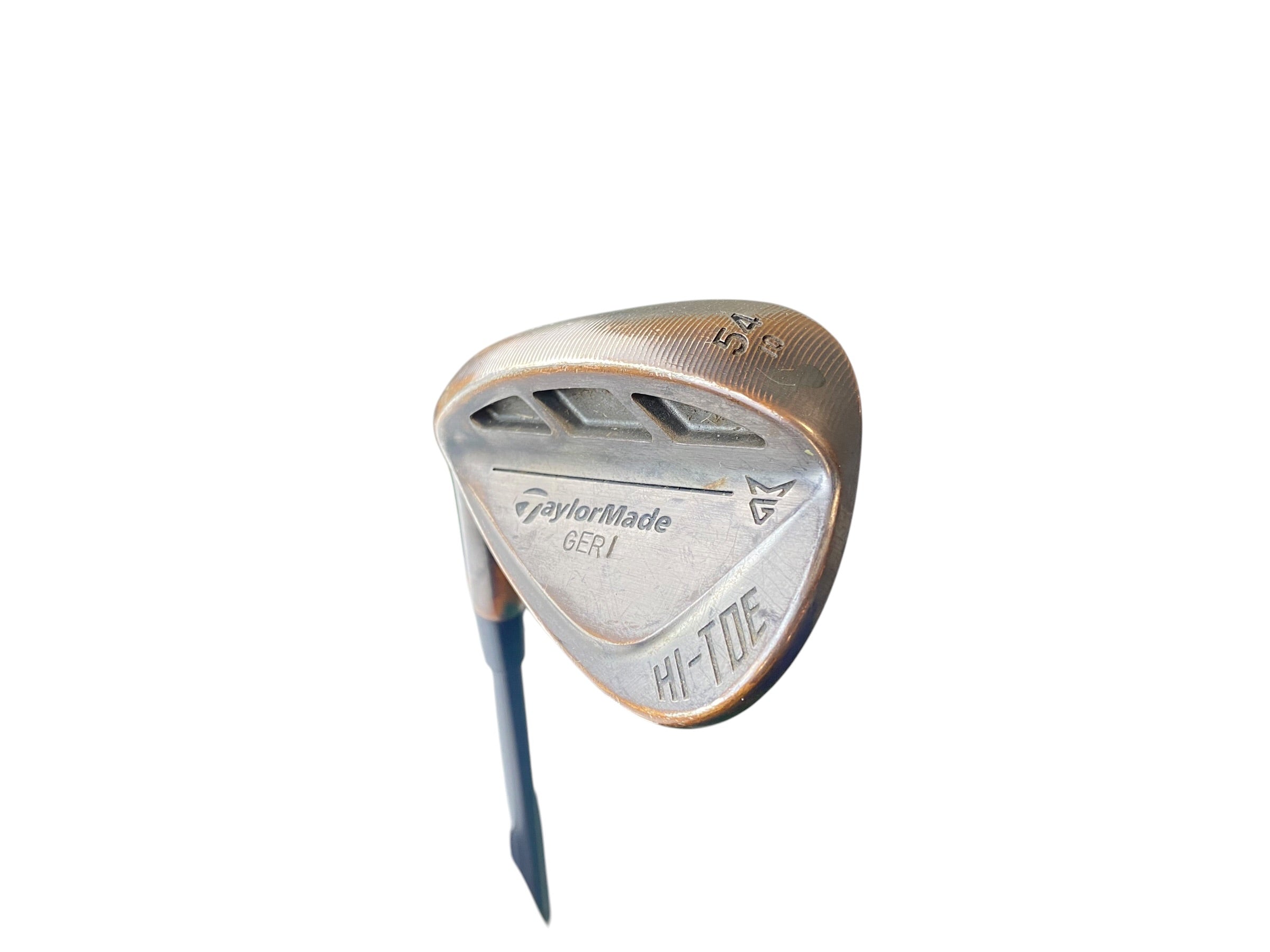 Left Hand Taylormade Milled Grind Hi-Toe Sand Wedge / 54 Degree / Stiff Flex