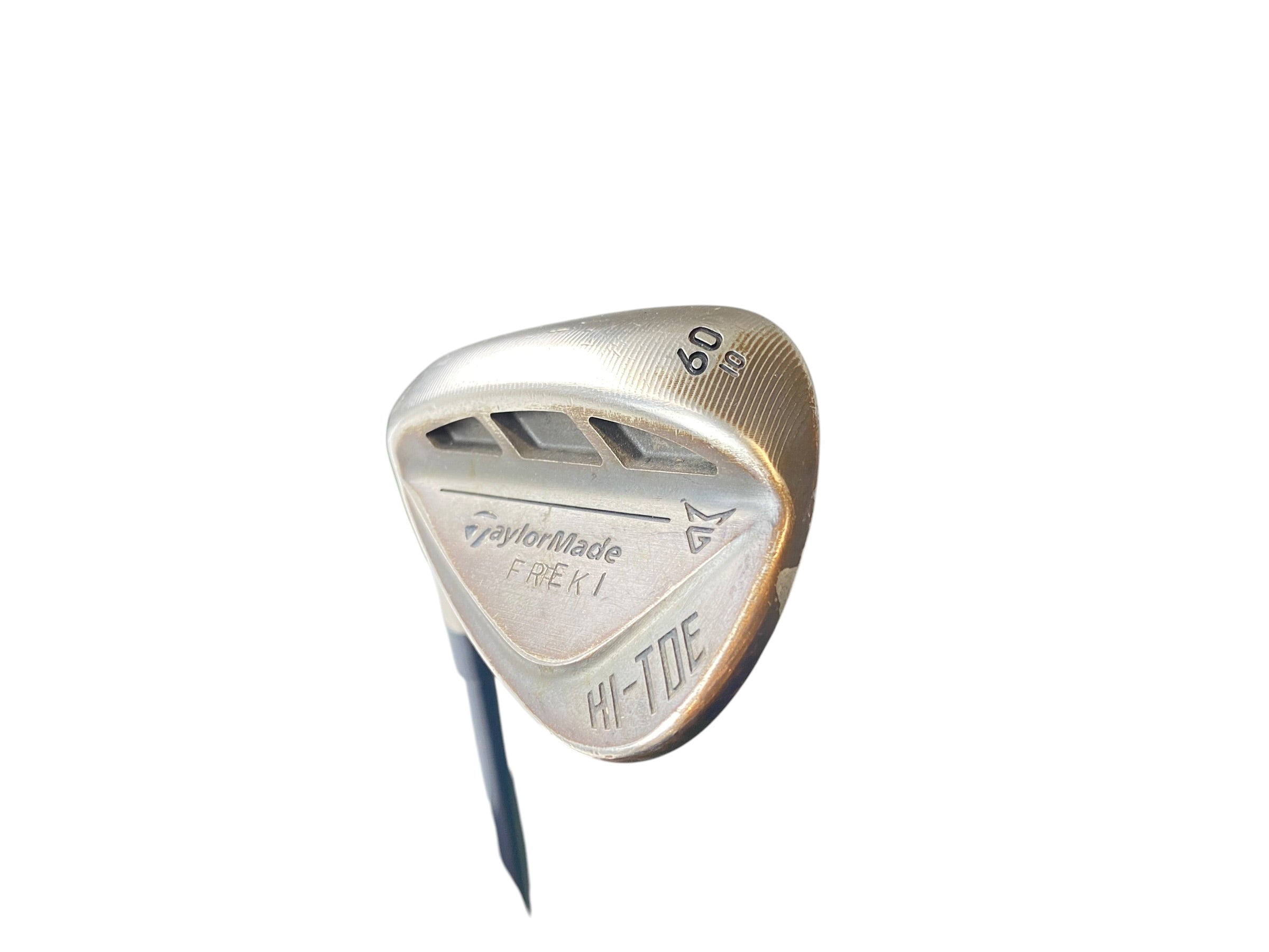 Left Hand Taylormade Milled Grind Hi-Toe Lob Wedge / 60 Degree / Stiff Flex