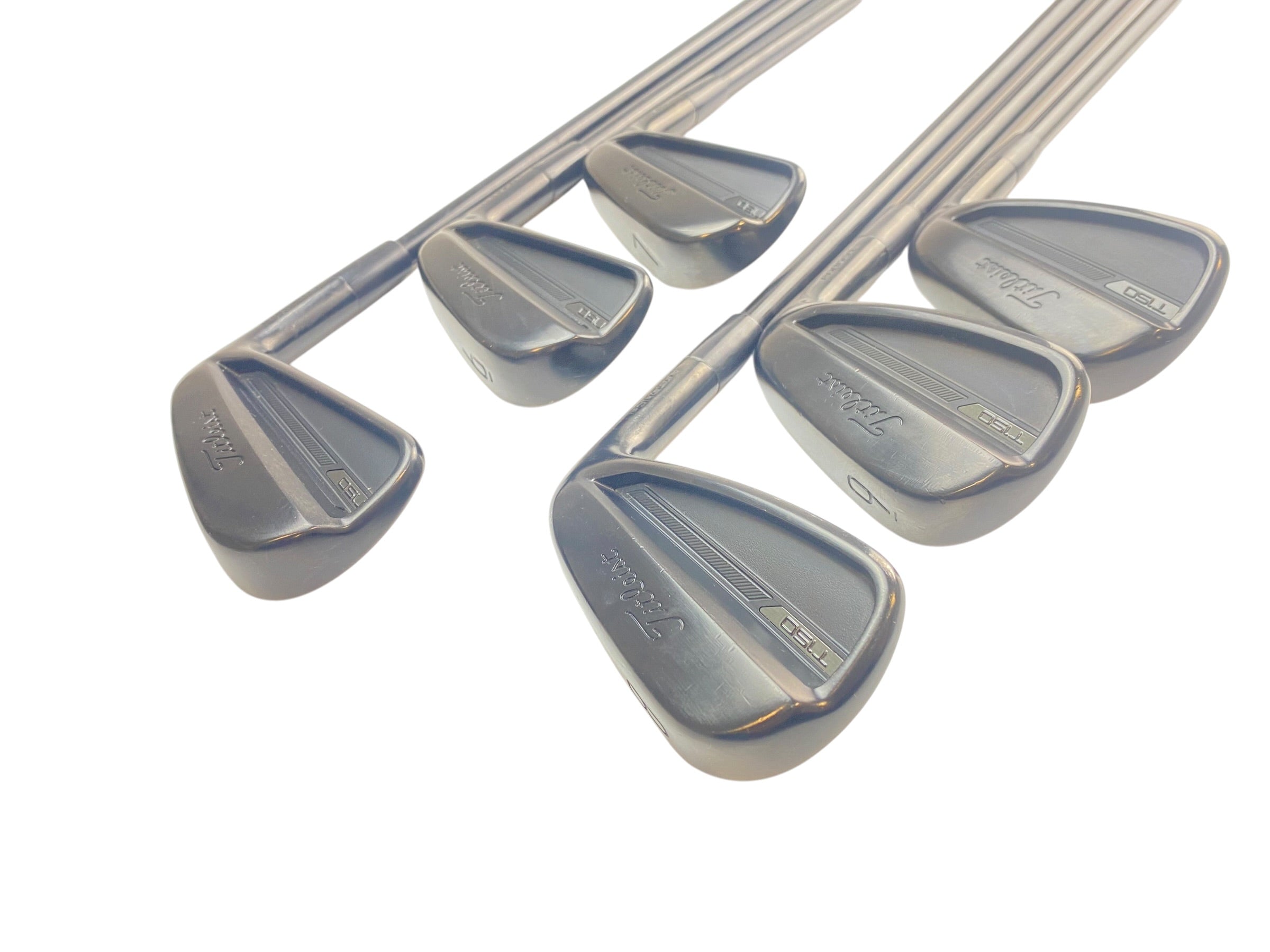 Titleist T150 Black Irons / 5-PW / Extra Stiff Flex