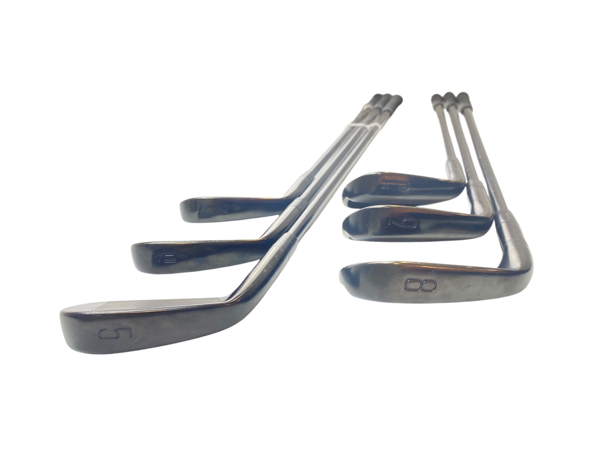 Titleist T150 Black Irons / 5-PW / Extra Stiff Flex