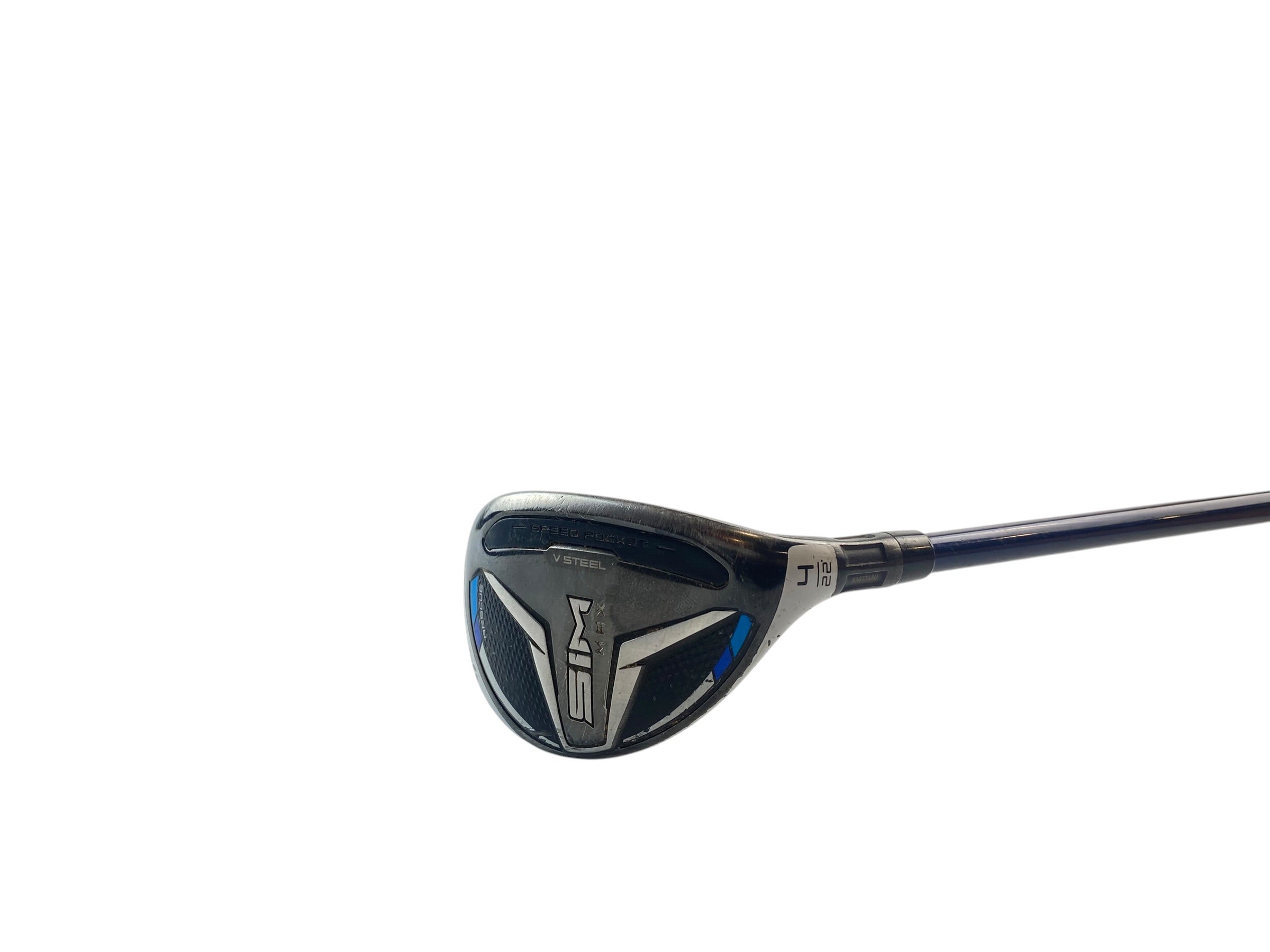 Taylormade Sim Max 4 Hybrid / 22 Degree / Stiff Flex