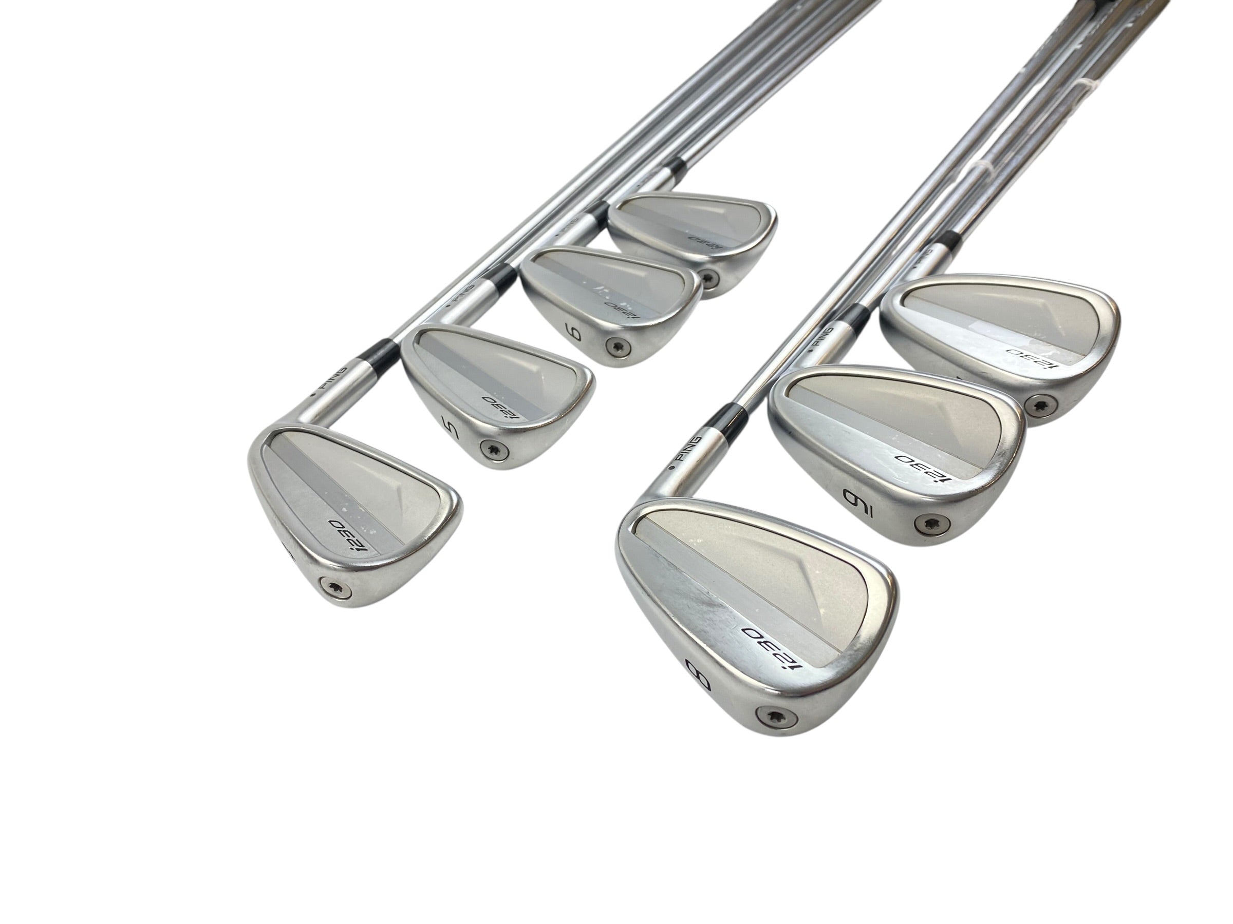 PING i230 Black Dot Irons / 4-PW / Stiff Flex