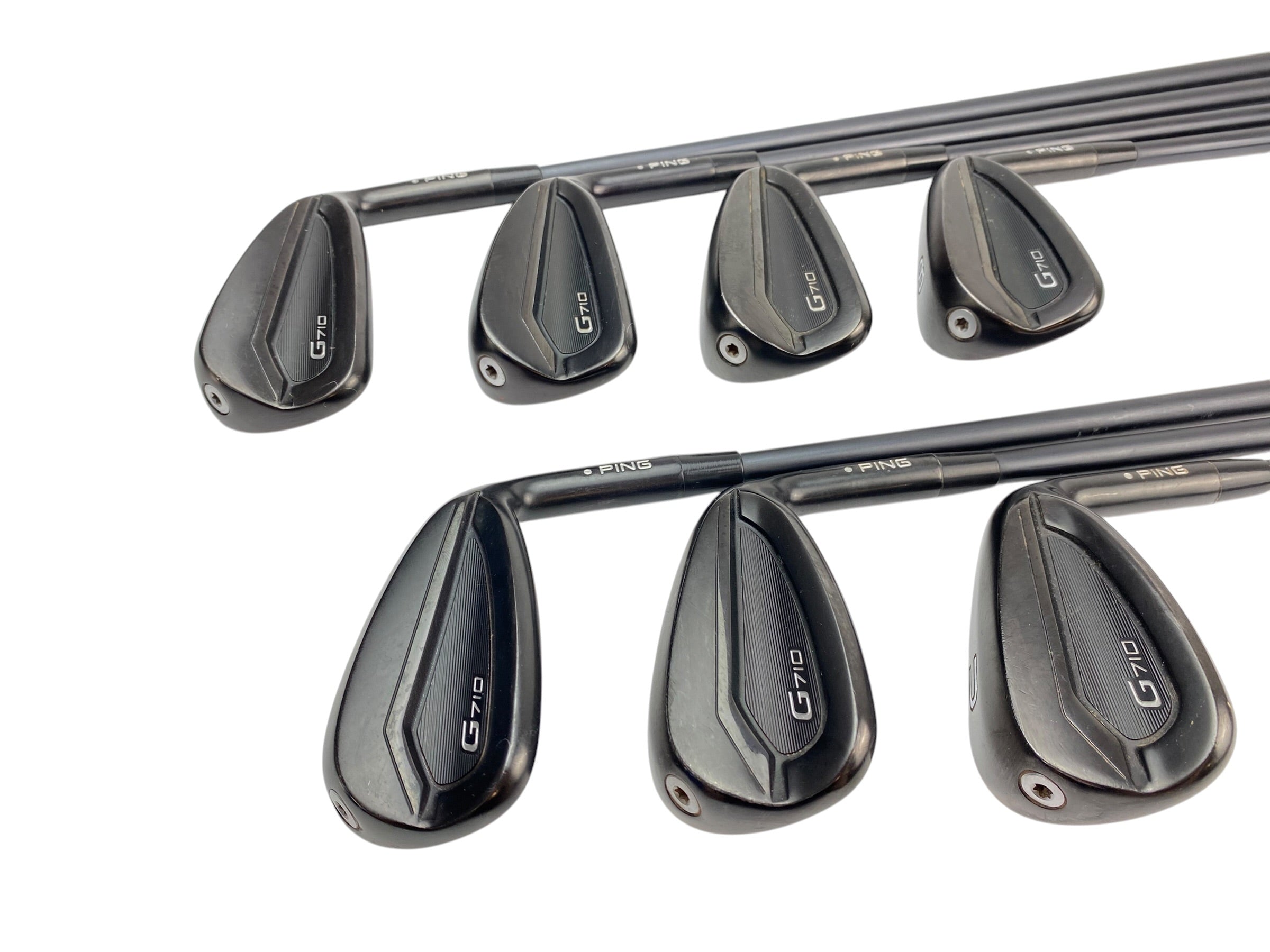 PING G710 White Dot Irons / 5-GW / Regular Flex