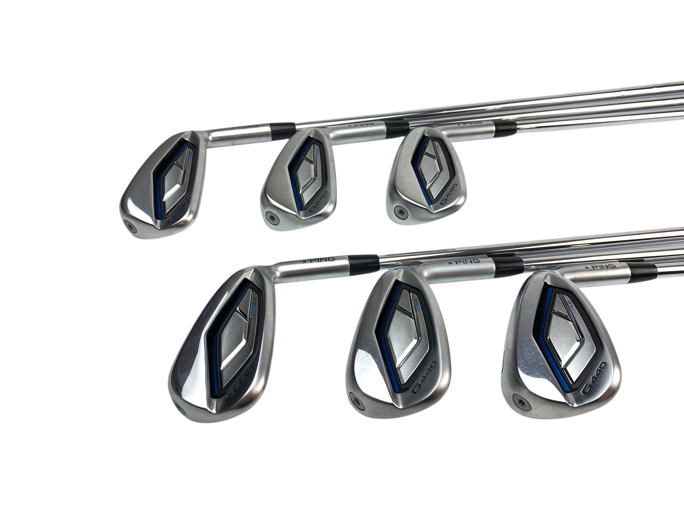 PING G440 Blue Dot Irons / 6-GW / Regular Flex
