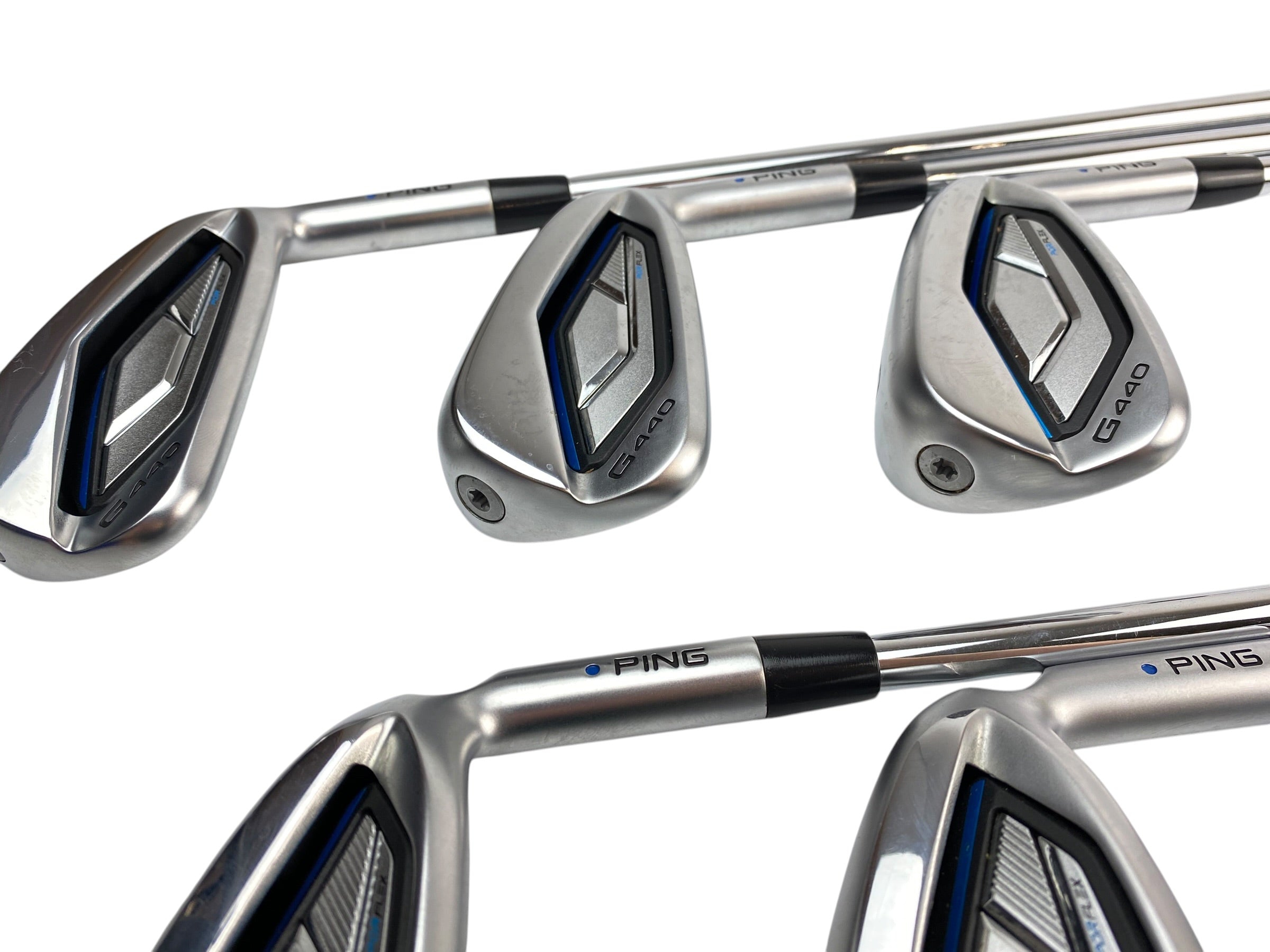 PING G440 Blue Dot Irons / 6-GW / Regular Flex