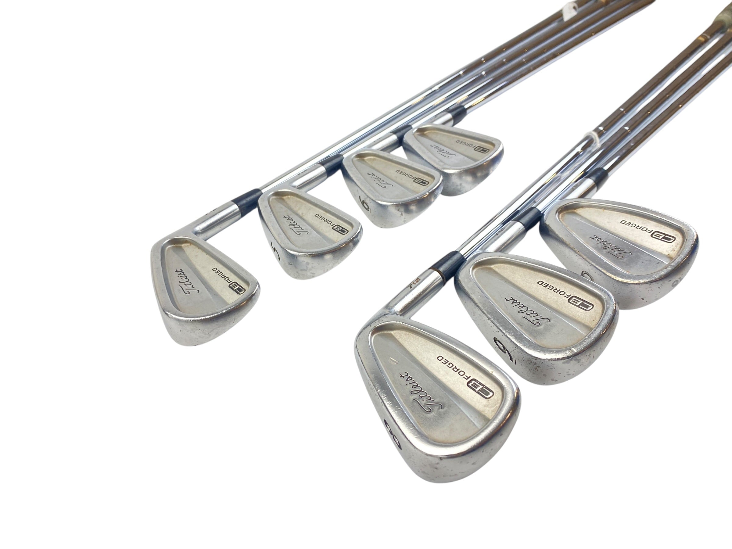 Titleist 712 CB Forged Irons / 4-PW / Stiff Flex
