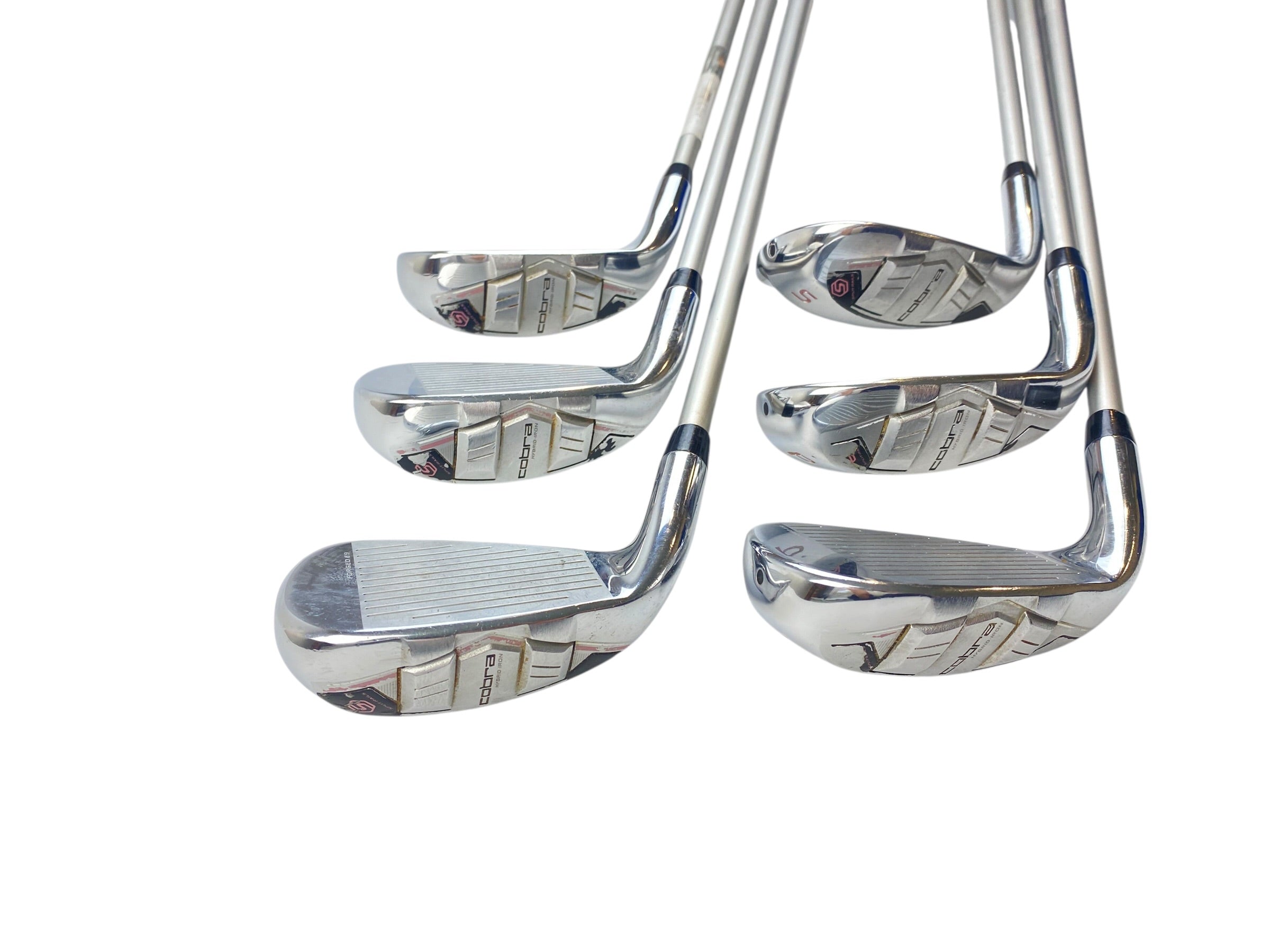 Cobra T-Rail Hybrid Irons / 6-SW / Ladies Flex