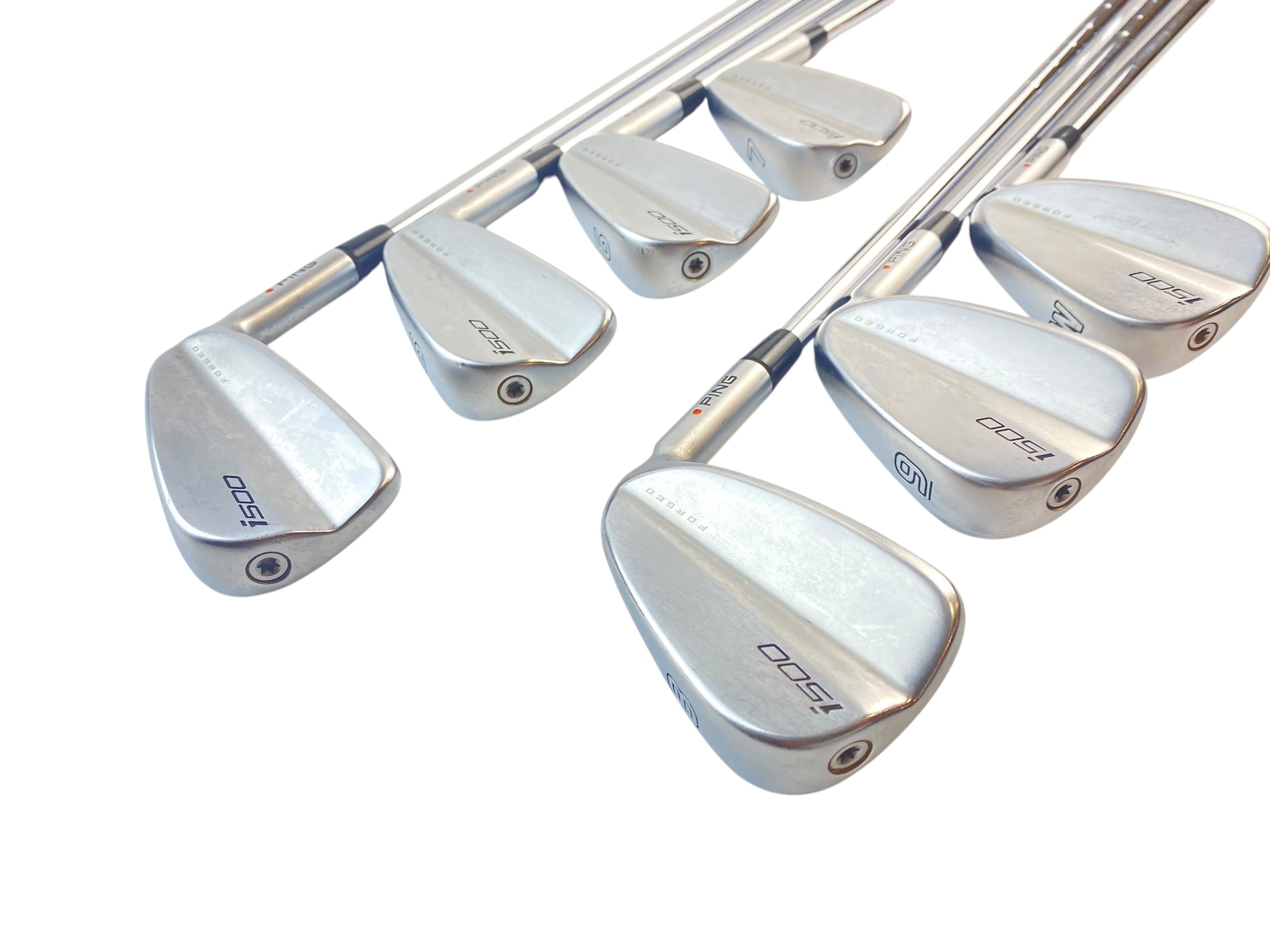 PING i500 Orange Dot Irons / 4-PW / Regular Flex