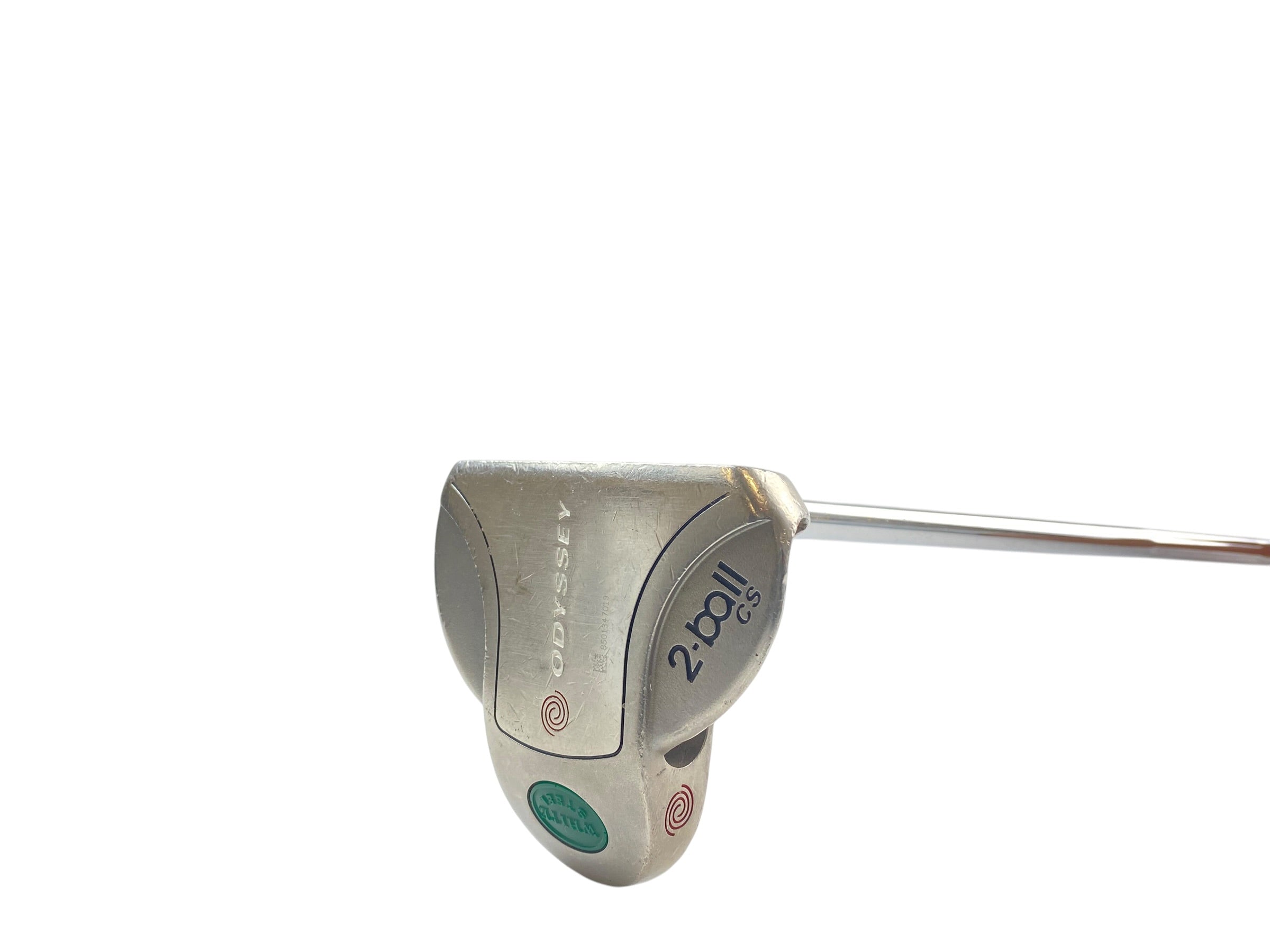 Odyssey White Steel 2-Ball CS Putter / 34 Inch