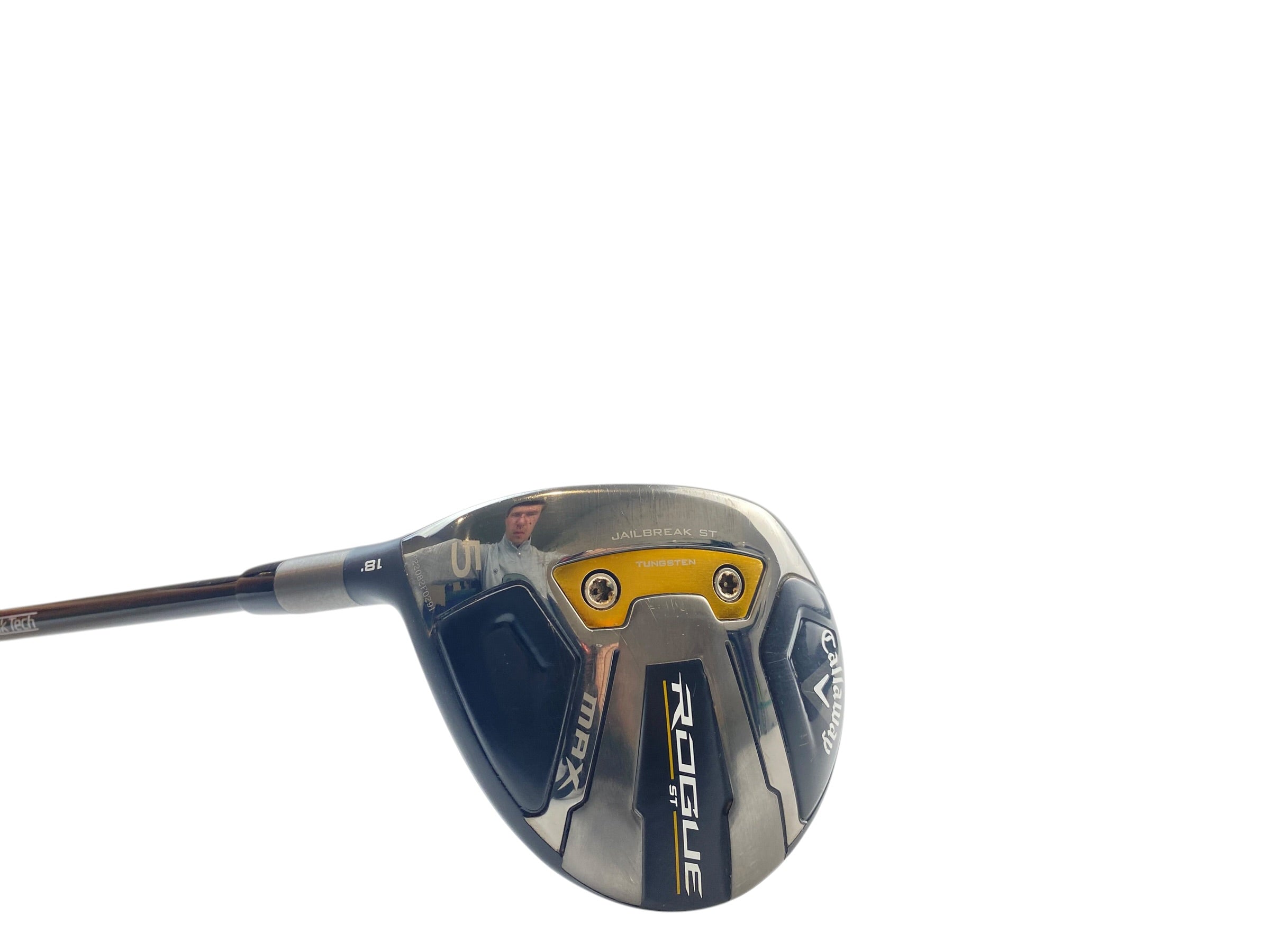 Left Hand Callaway Rogue ST 5 Wood / 18 Degree / Regular Flex