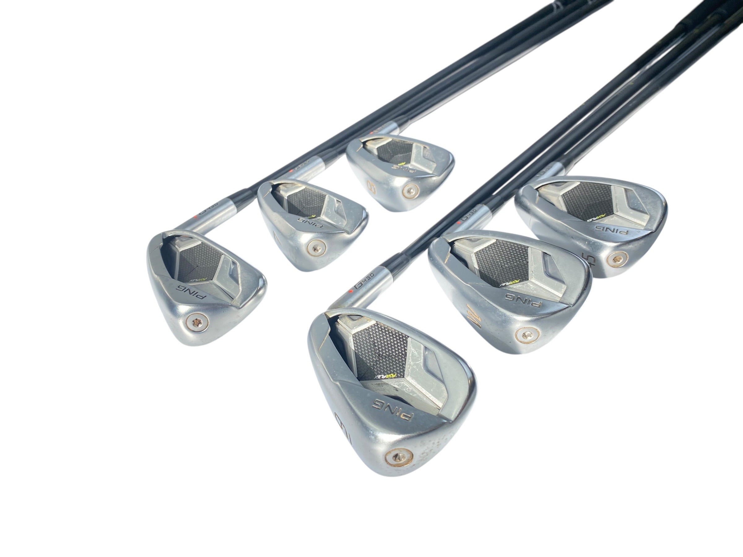 PING G430 Black Dot Irons / 6-GW / Regular Flex