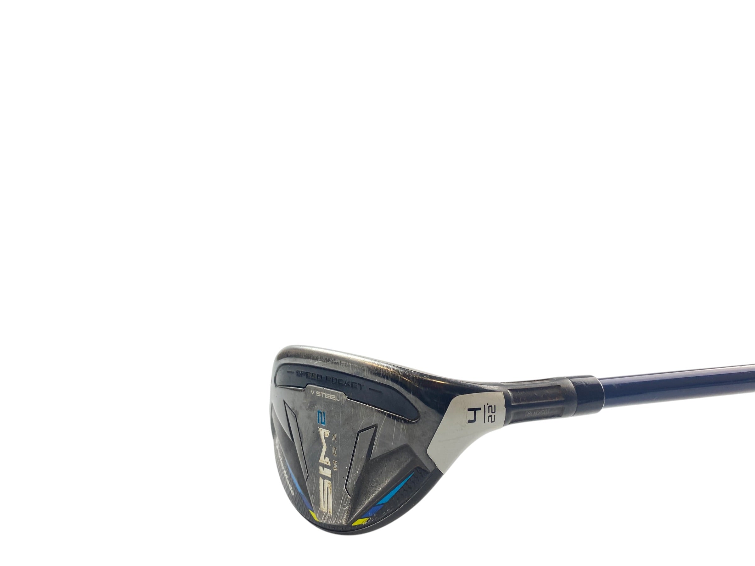 Taylormade Sim2 Max 4 Hybrid / 22 Degree / Stiff Flex