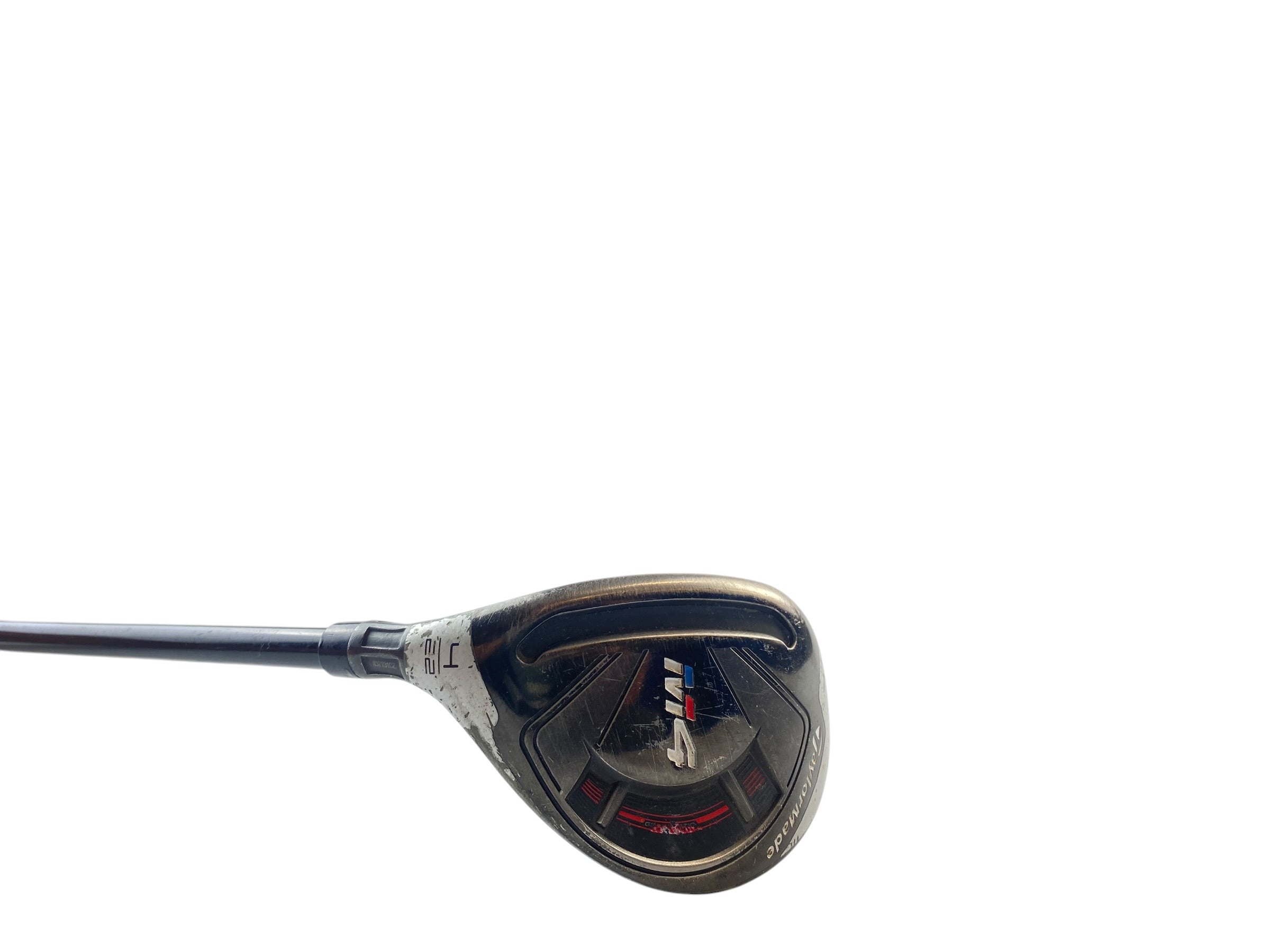 Left Hand Taylormade M4 4 Hybrid / 22 Degree / Regular Flex