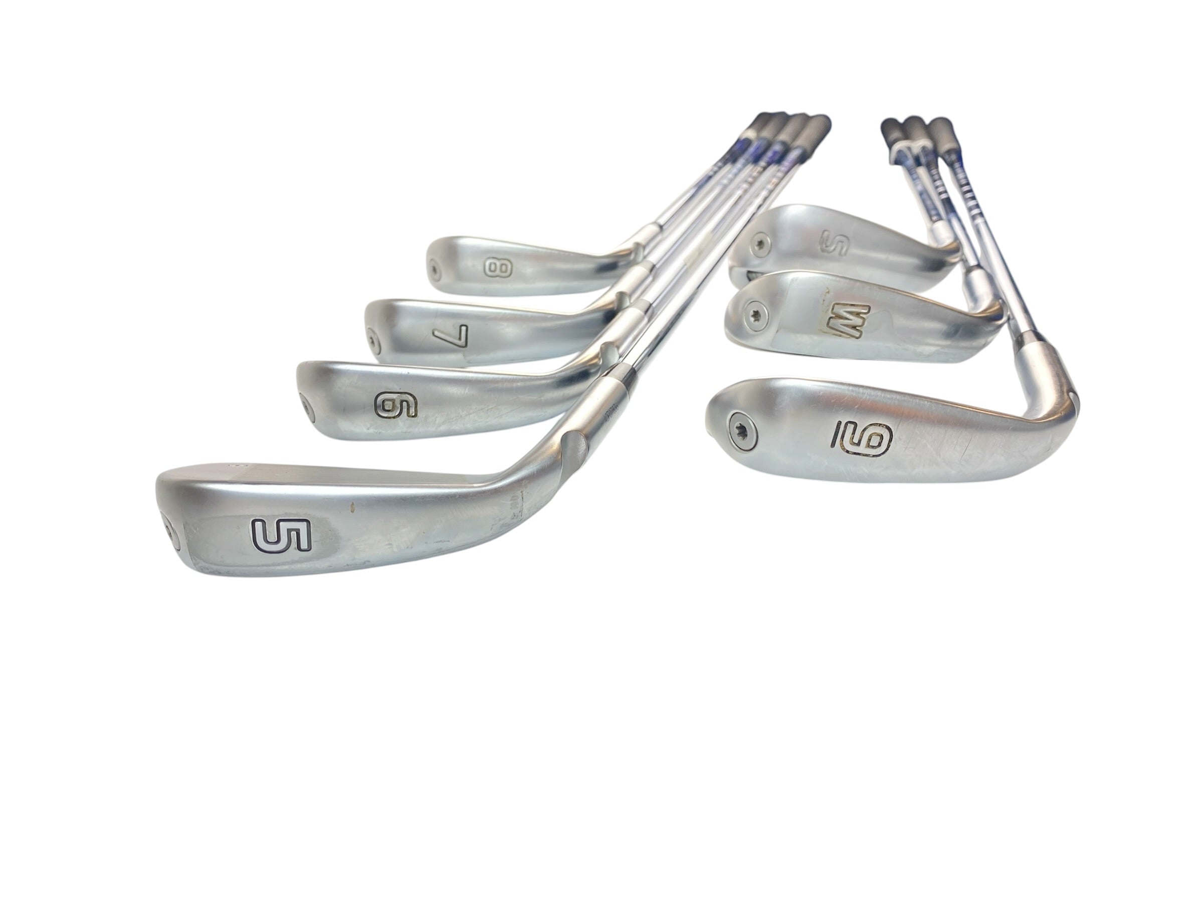 PING G410 Blue Dot Irons / 5-SW / Regular Flex