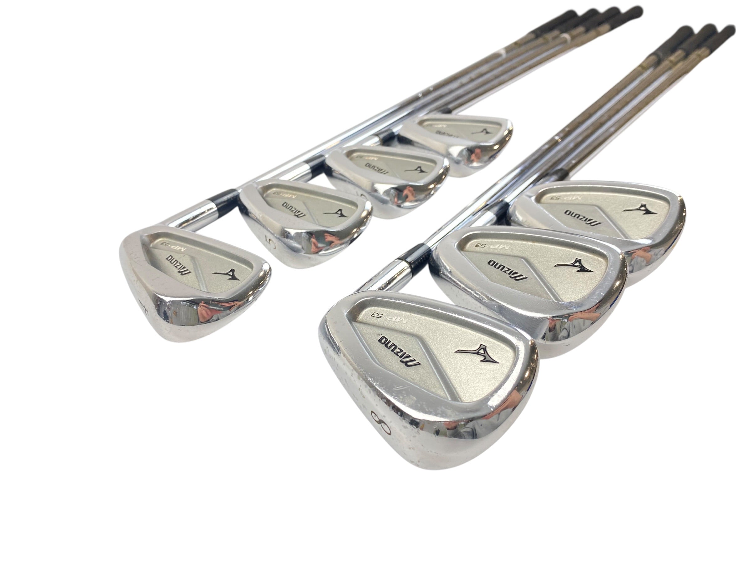Mizuno MP-53 Irons / 4-PW / Stiff Flex