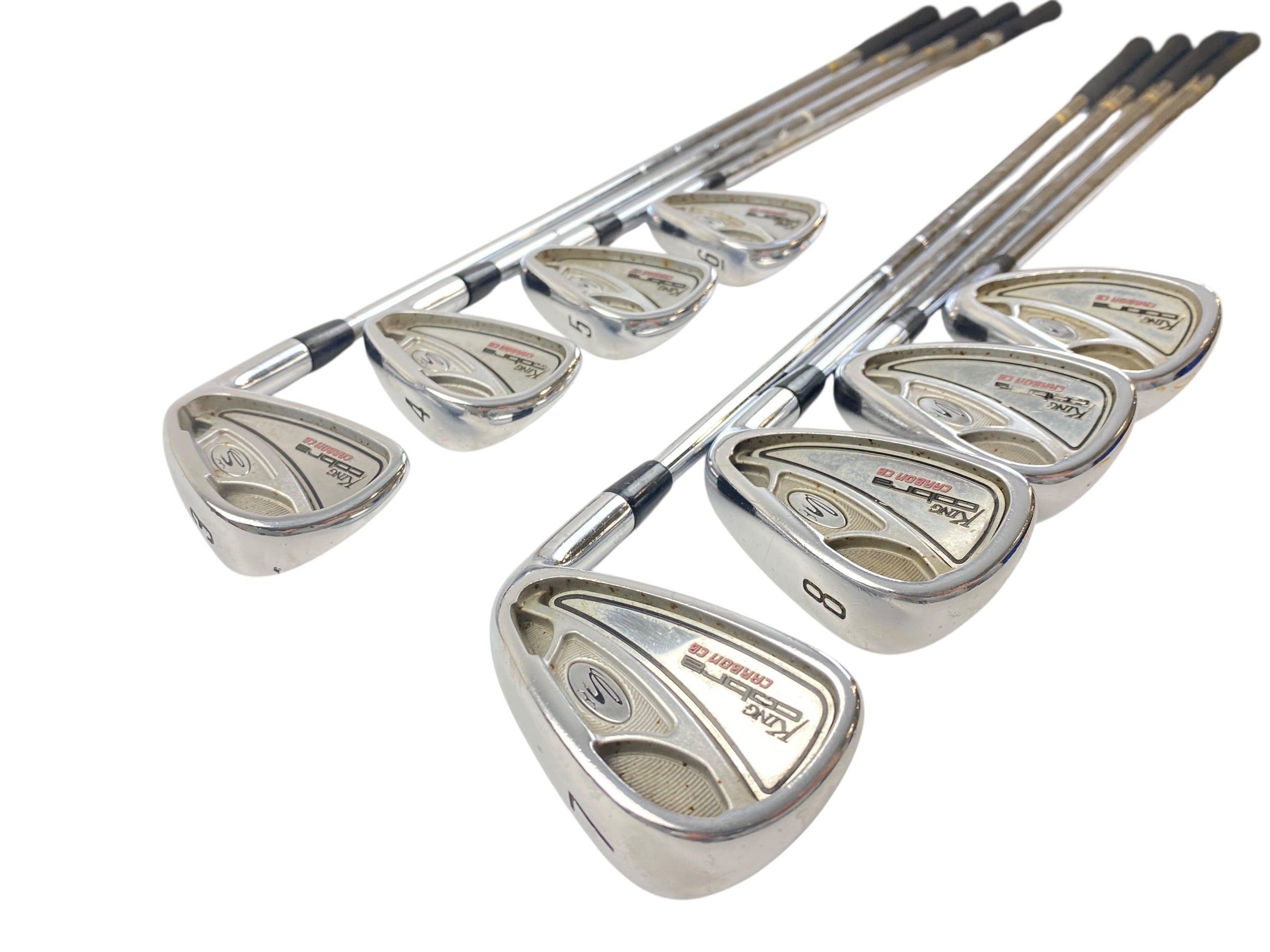 Cobra King Carbon CB Irons / 4-PW / Stiff Flex